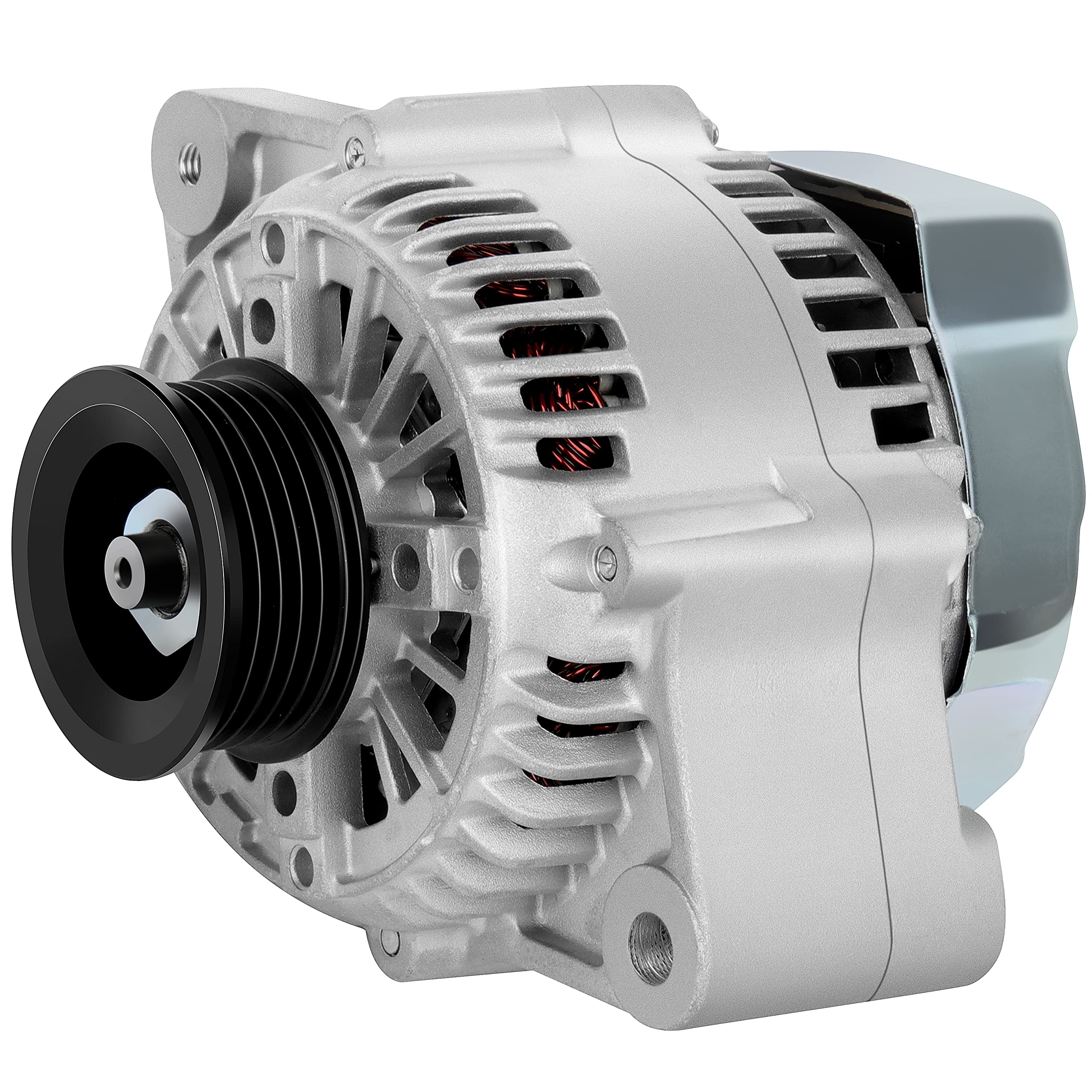 SCITOO Alternator Fit for Toyota 4Runner T100 T-100 for Tacoma 2.4 2.7 1996-1999 96 97 98 99-12V 70 Amp CW 5-Groove Pulley, Repl
