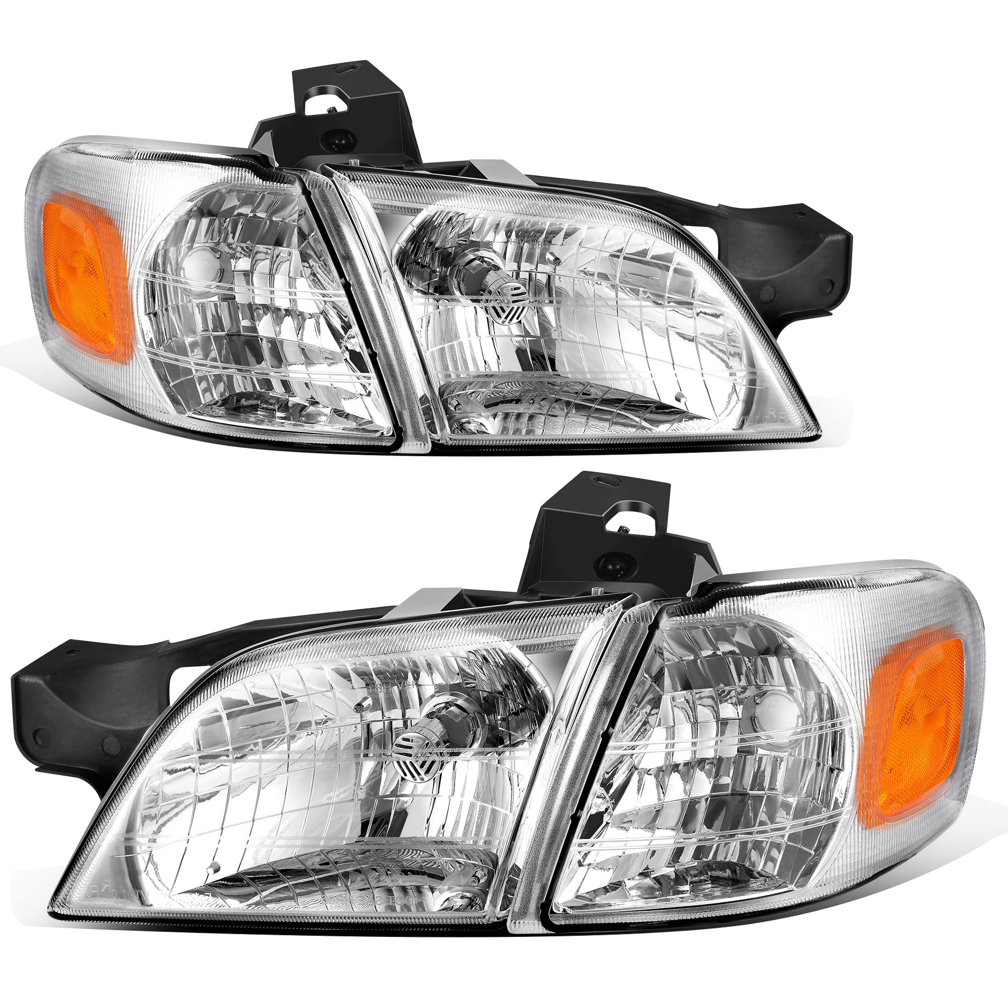 Autosaver88 Headlight Assembly Compatible With 1997-2005 Chevy Venture/ 97-04 Oldsmobile Silhouette/ 97-98 Pontiac Trans Sport/