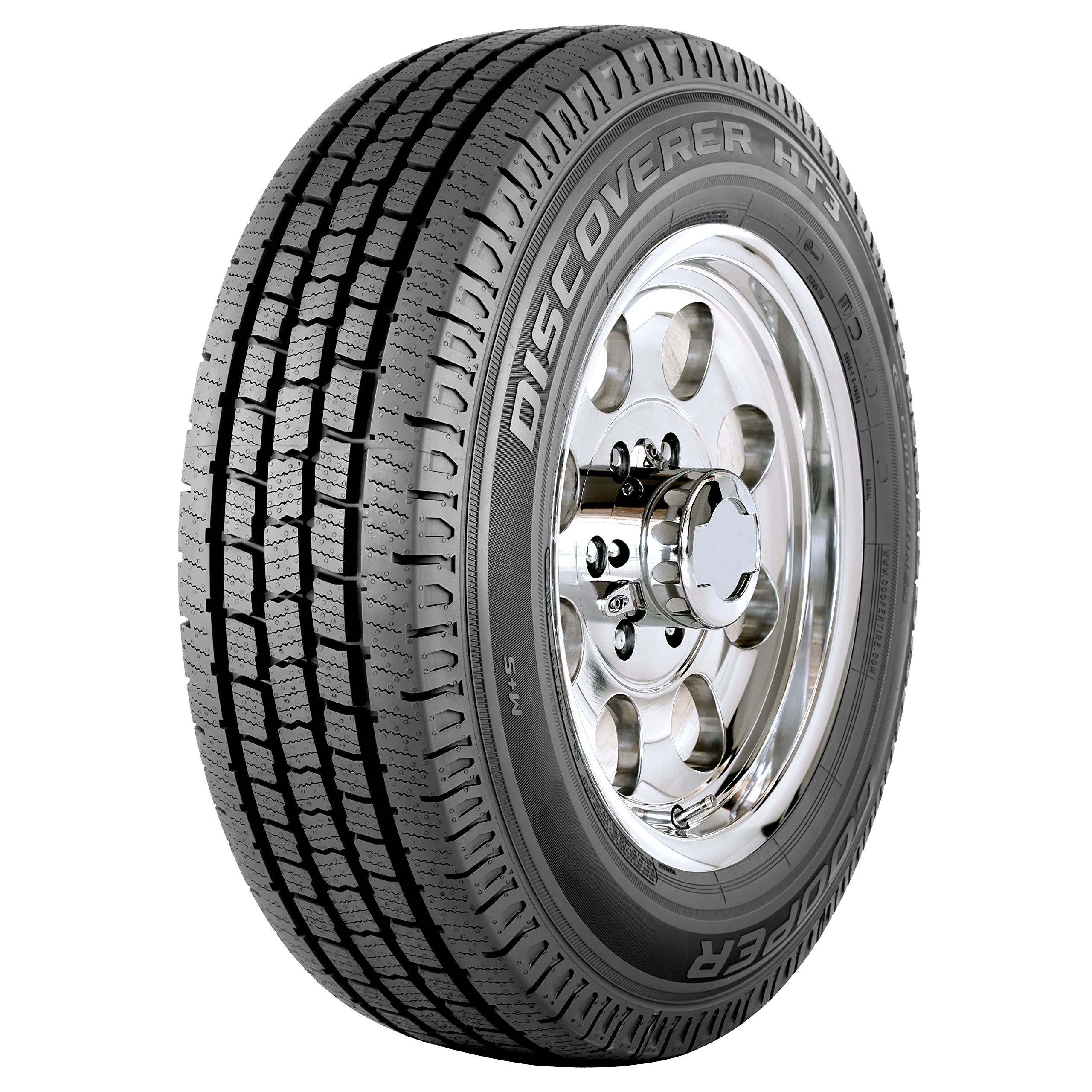 Cooper Discoverer HT3 All Season Truck Tire 235/65R16C 121/119R - Black, Model 170207003, Set of 1