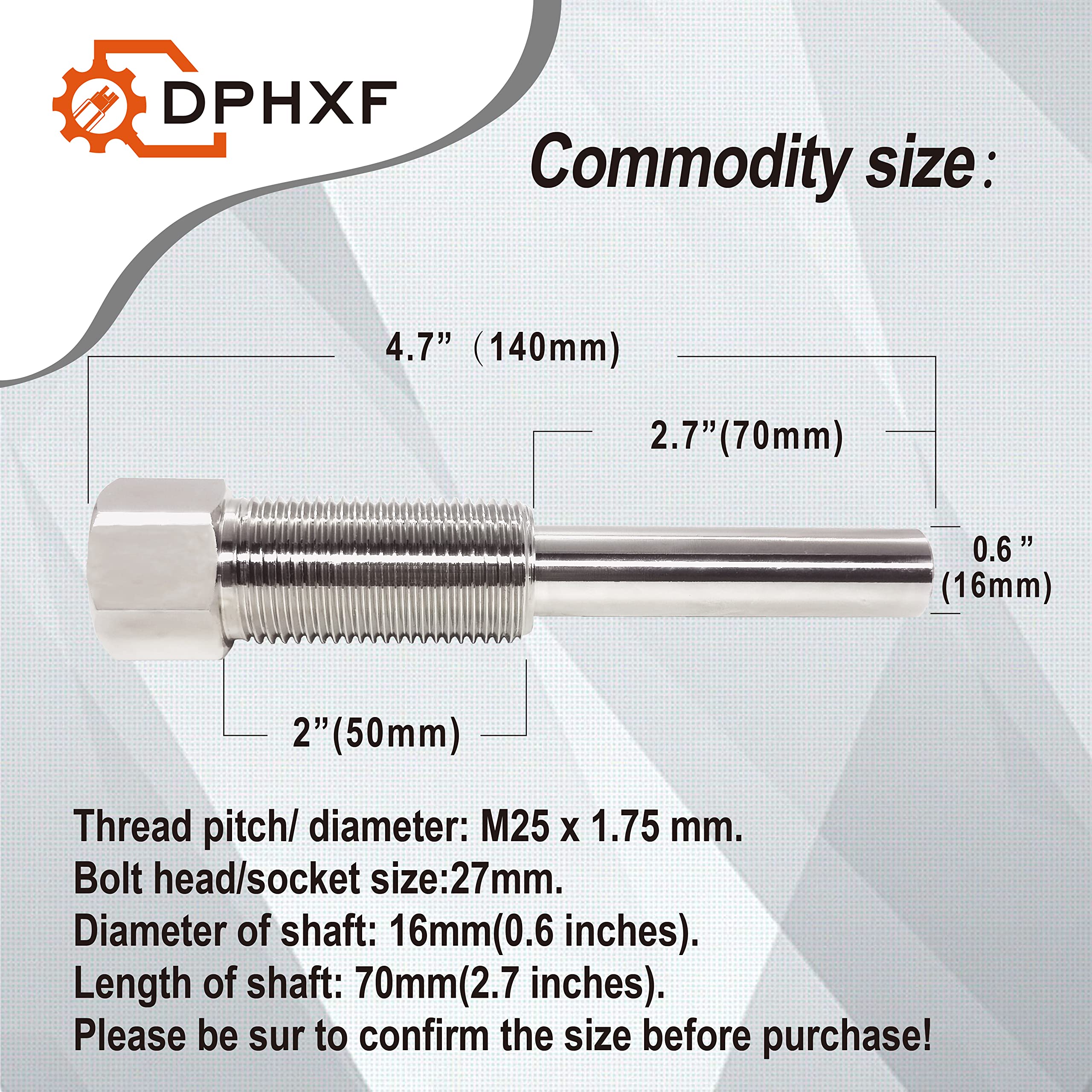 Dphxf Primary & Secondary Drive Clutch Puller Tool Set 2870903 2870506 Replacement For Polaris Atv