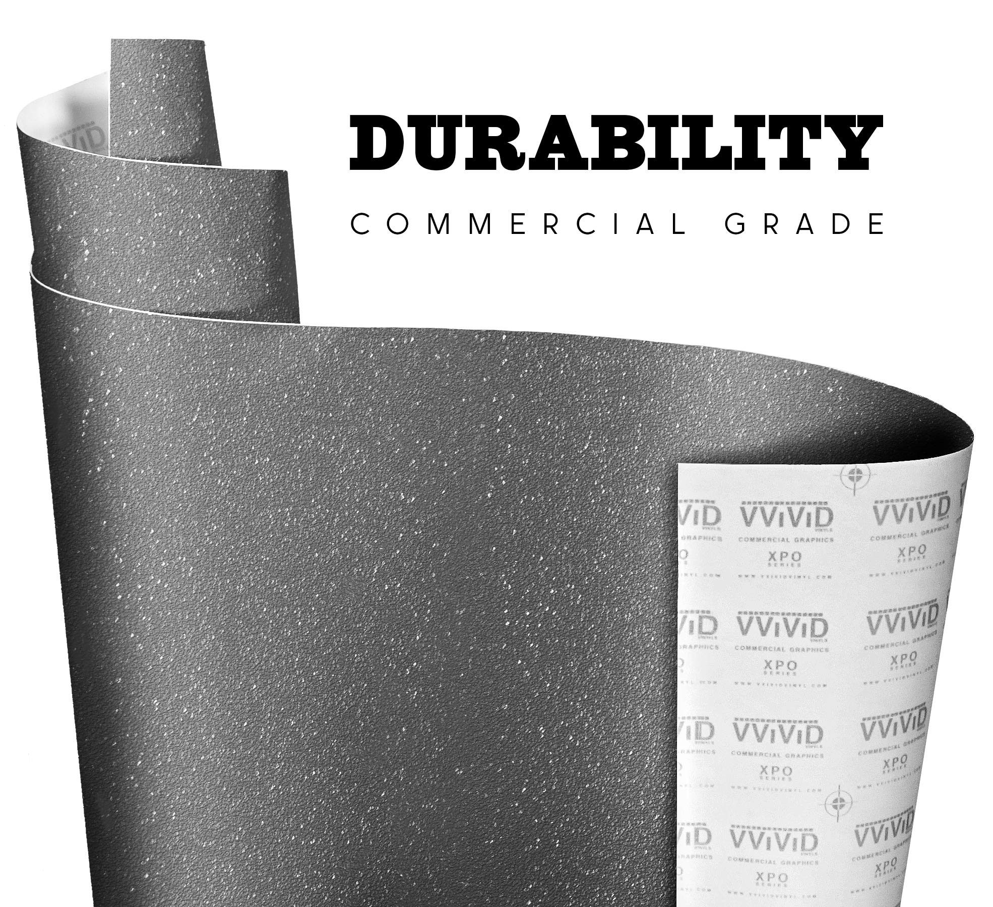 VViViD Grey Indestructible Vinyl Paint Wrap - 3FT x 5FT Roll, Durable and Versatile