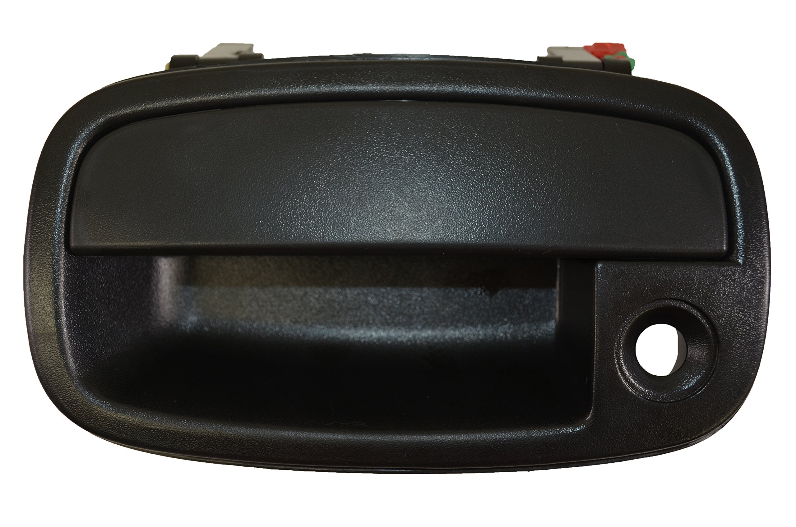 PT Auto Warehouse KI-3500A-FL - Outside Exterior Outer Door Handle, Textured Black - Driver Side Front