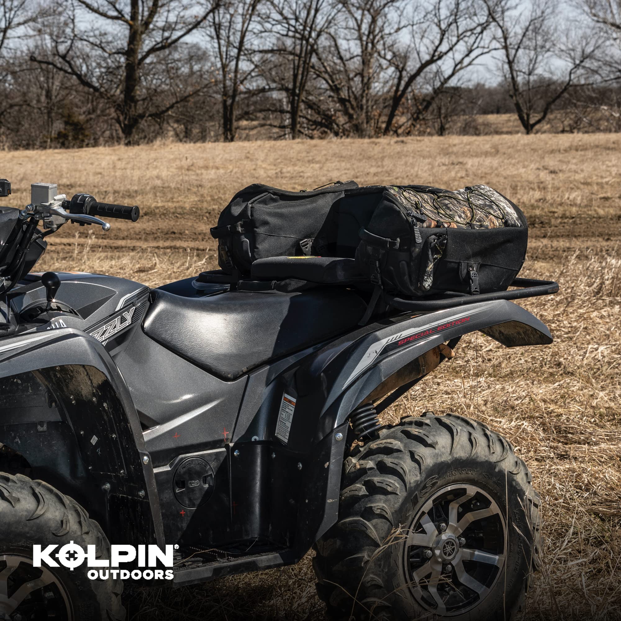 Kolpin Matrix Seat Bag - Black - 91155, 32' X 22' X 11'