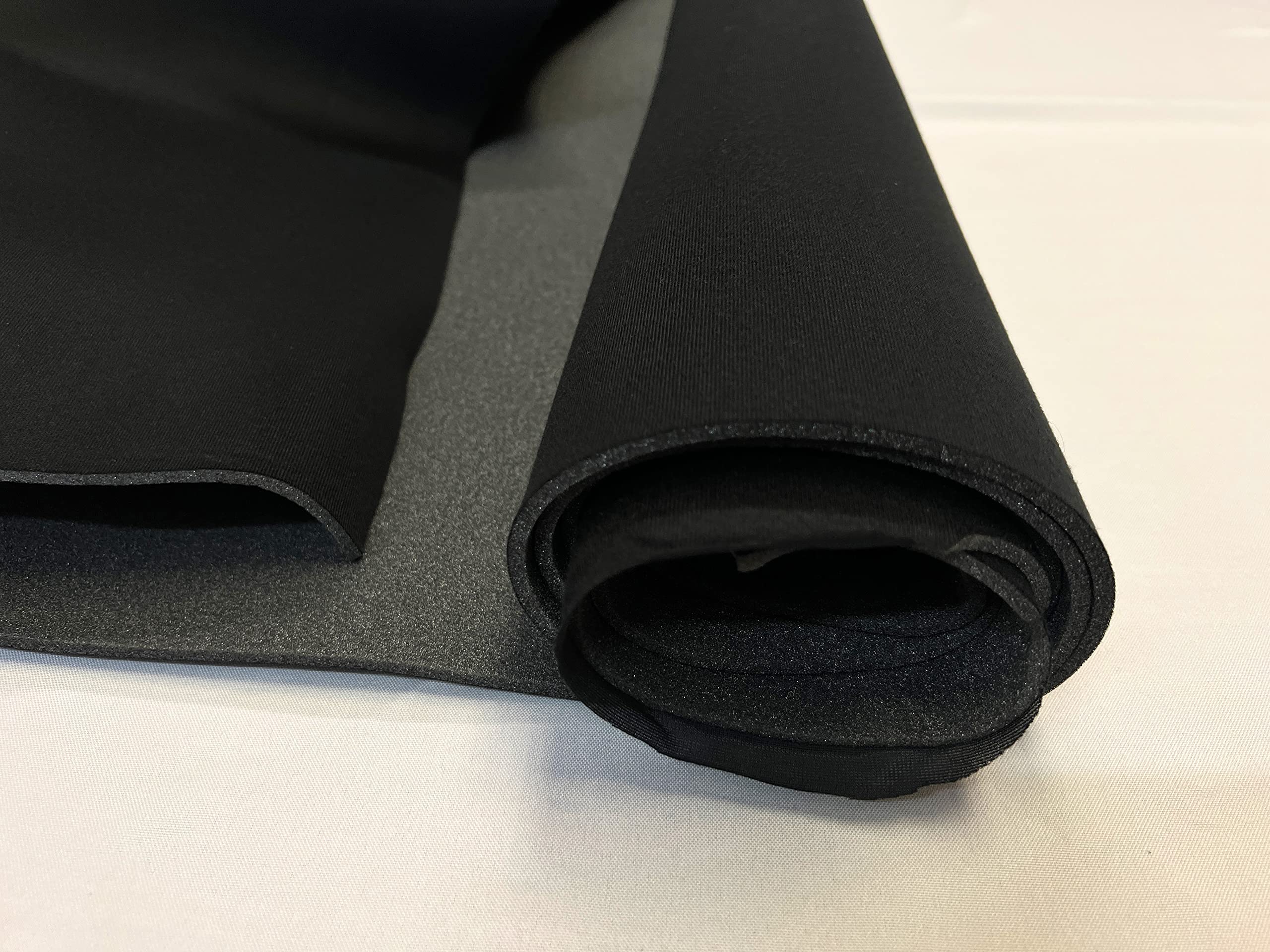 Headliner Doctor Brushed Auto Headliner Repair Fabric-Black-3 Yards