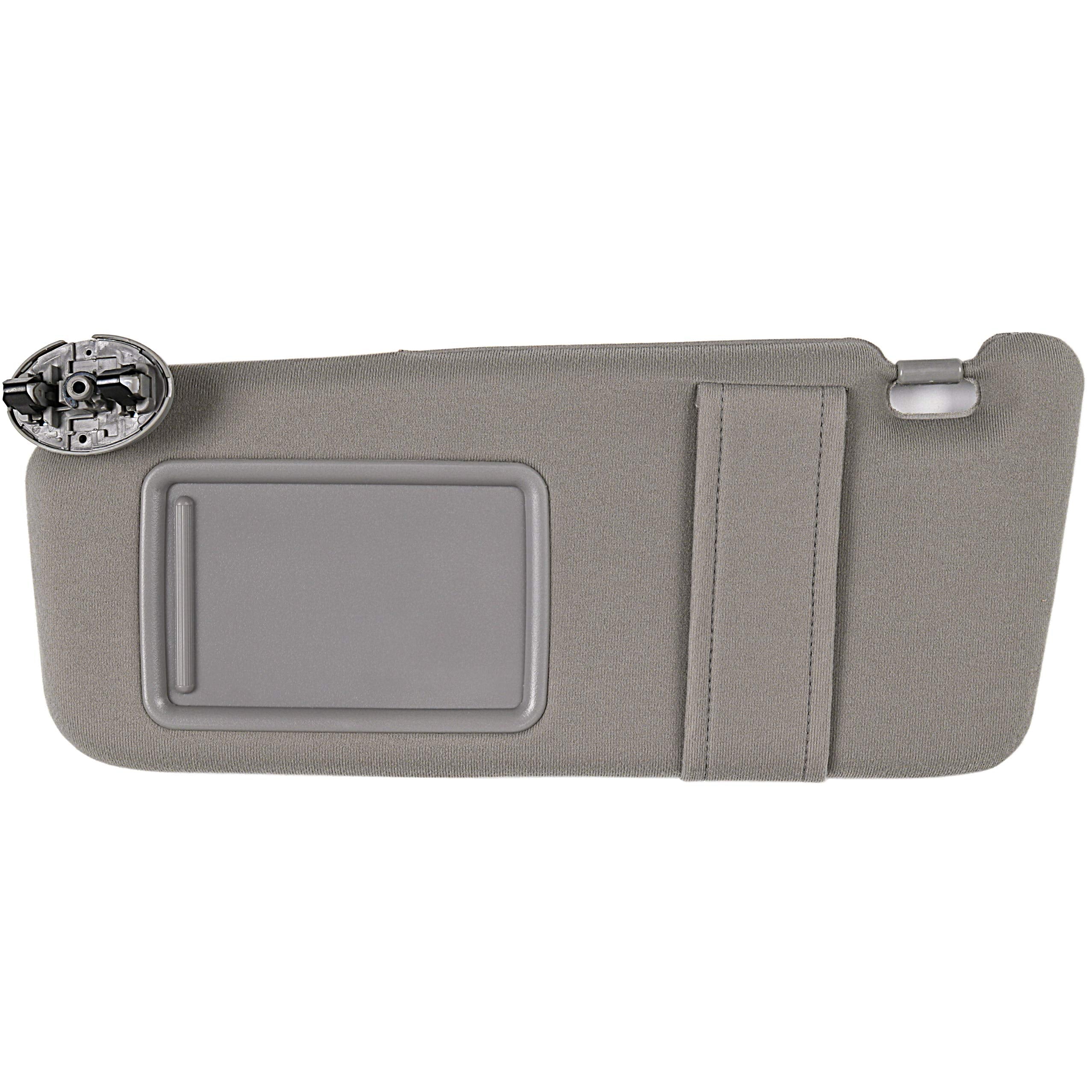 Ezzy Auto Gray Left Driver Side Sun Visor Fit For Toyota Camry Without Sunroof 2007 2008 2009 2010 2011