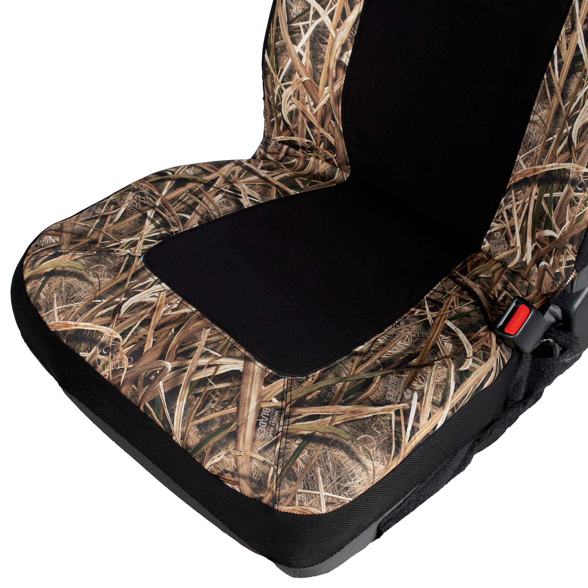 Ducks Unlimited Auto Seat Covers - Easy Install Neoprene 2.0, Universal Low Back for Car, Truck, SUV - Shadow Grass Blades