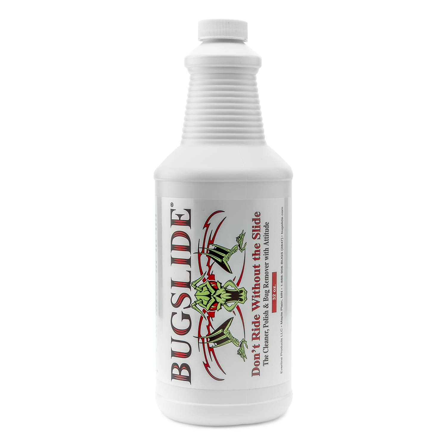 Bugslide 32 Oz Cleaner Refill For Spray Bottles & Travel Kits - All Surfaces Cleaning And Detailing Solution For Vehicle Interior And Exterior Use - Shines, Degreases, Polishes