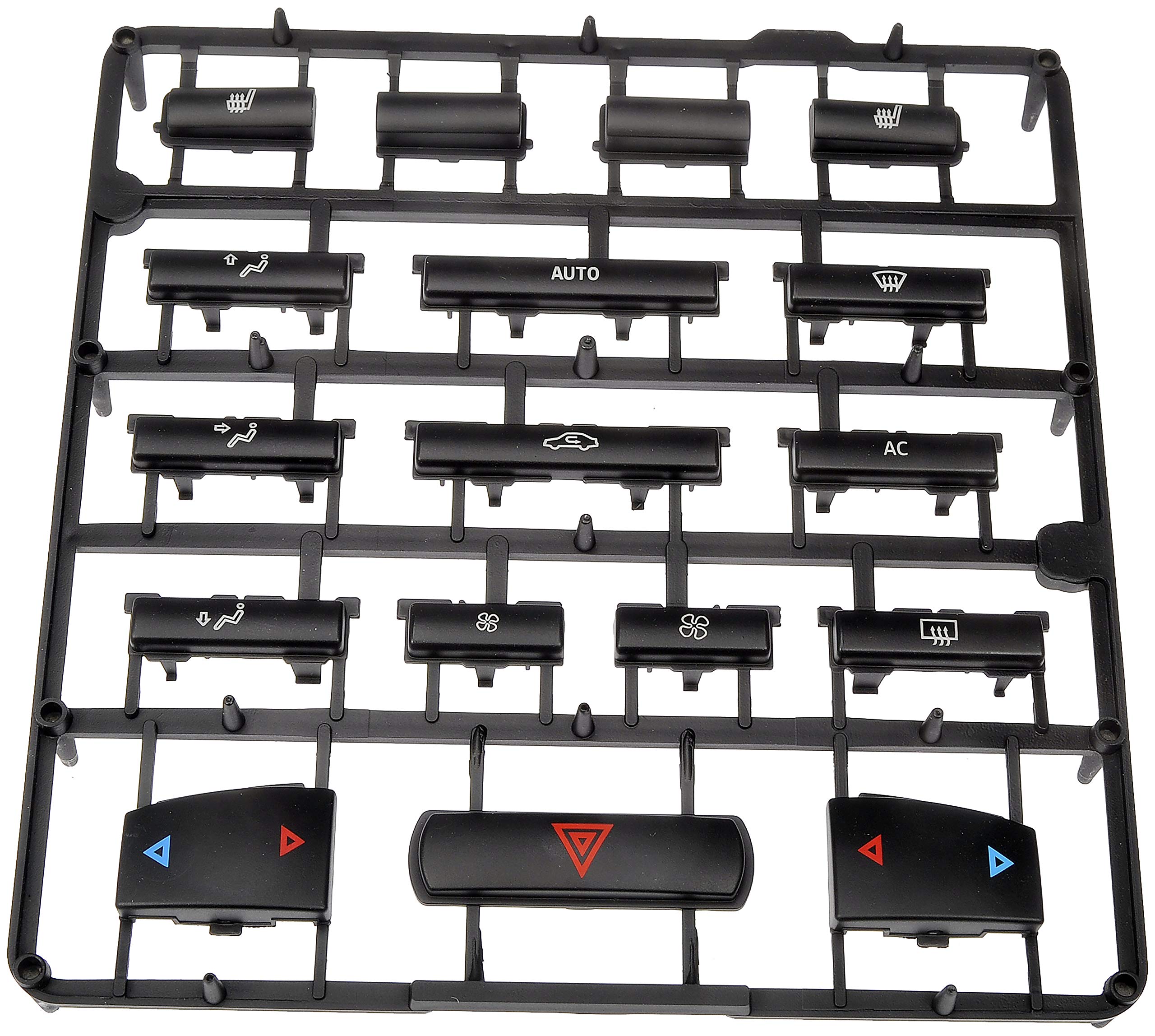 Dorman HVAC Control Button Kit for Select Saab Models - Model 76833