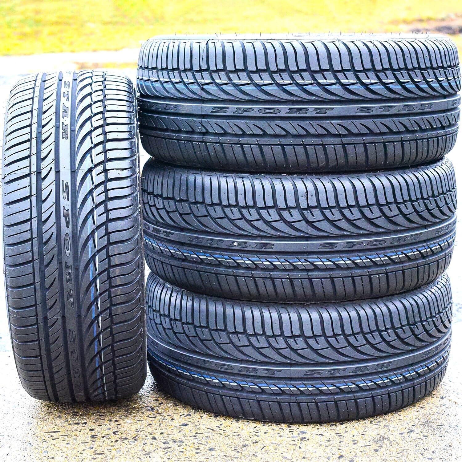 Set of 4 (FOUR) Fullway HP108 All-Season Passenger Car Performance Radial Tires-185/65R14 185/65/14 185/65-14 86H Load Range SL 