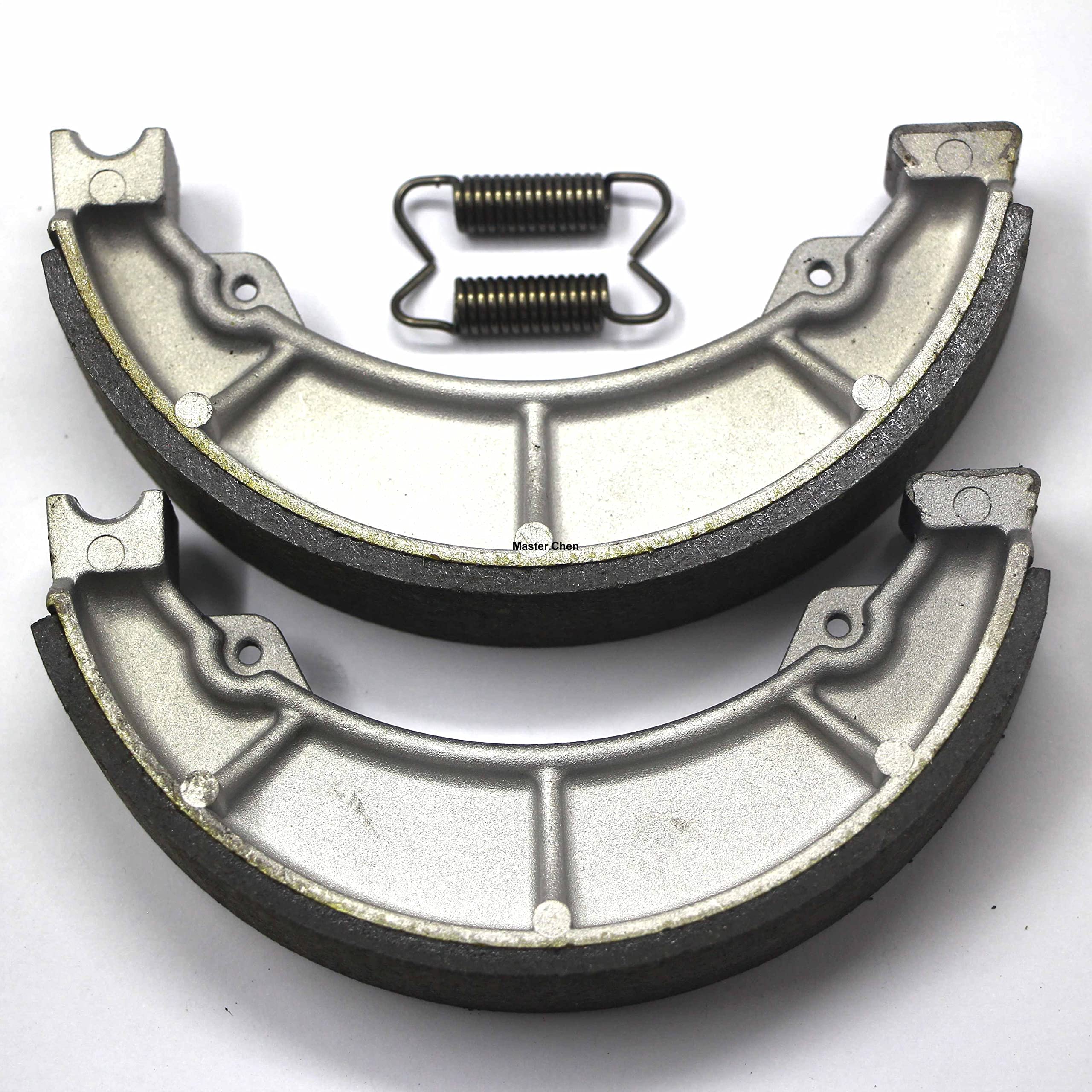 Master Chen Front Rear Brake Shoes for Honda ATC125M 1984-1987 - ATC 185 185S 1980-1983 - ATC200 ATC 200 M S E ES Big Red 1981-1