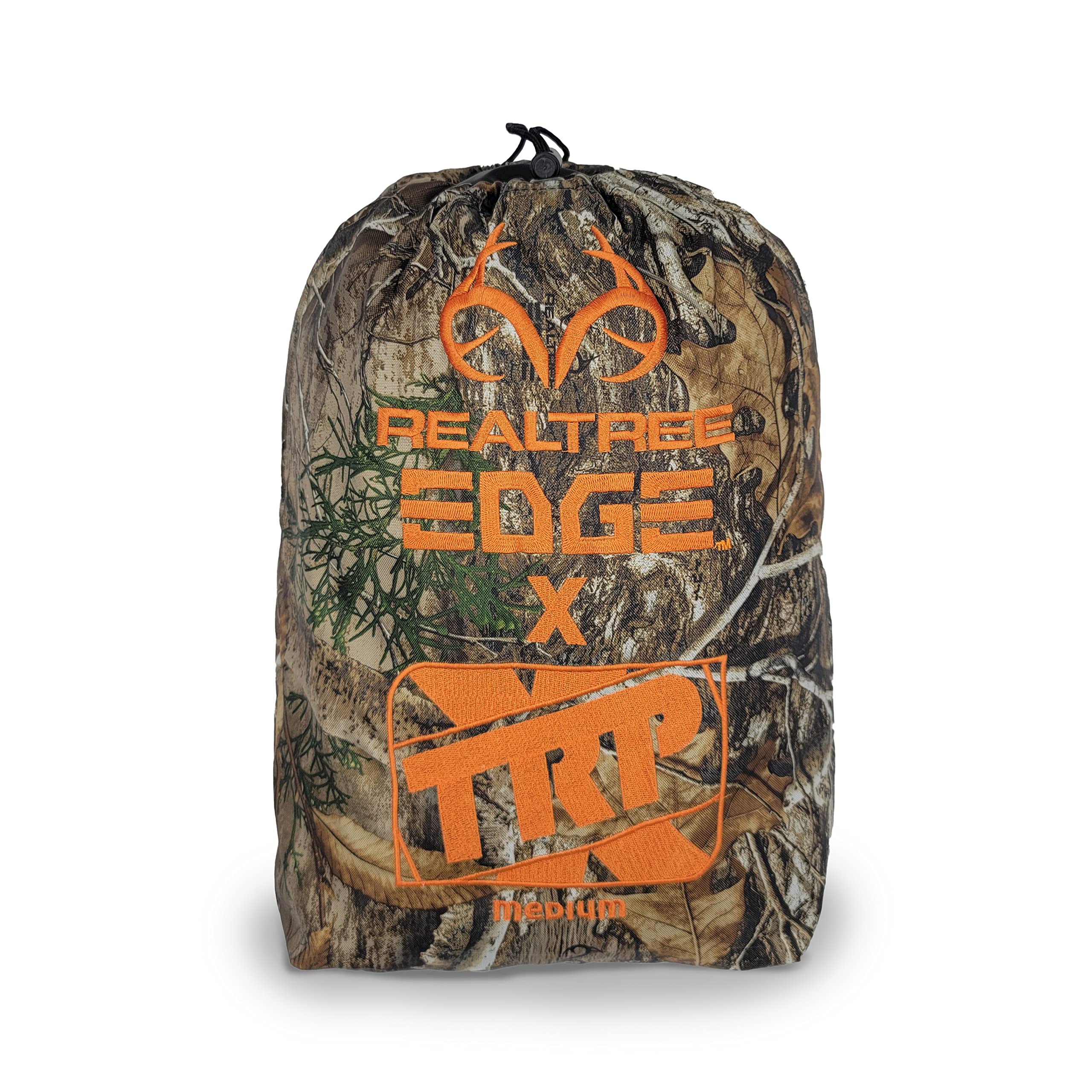 TarpX X-Cover Camouflage Truck Bed Cover - Large PVC Tarp for Trucks & Trailers up to 8' - Realtree Edge