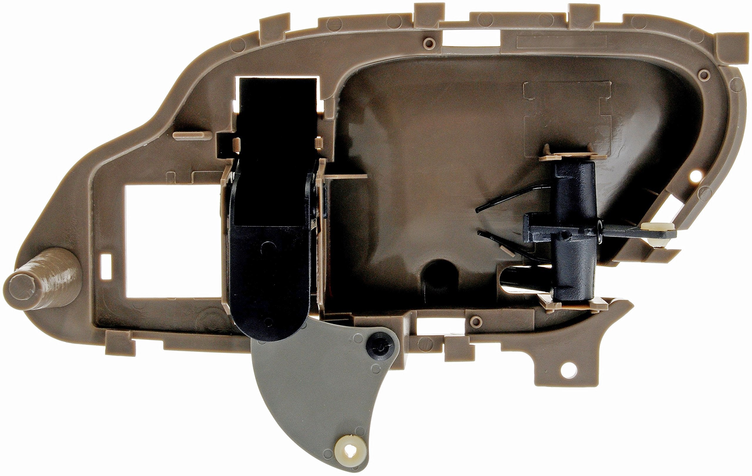 Dorman 77570 Interior Door Handle Compatible With Select Cadillac/Chevrolet/Gmc Models, Brown; Textured, Black