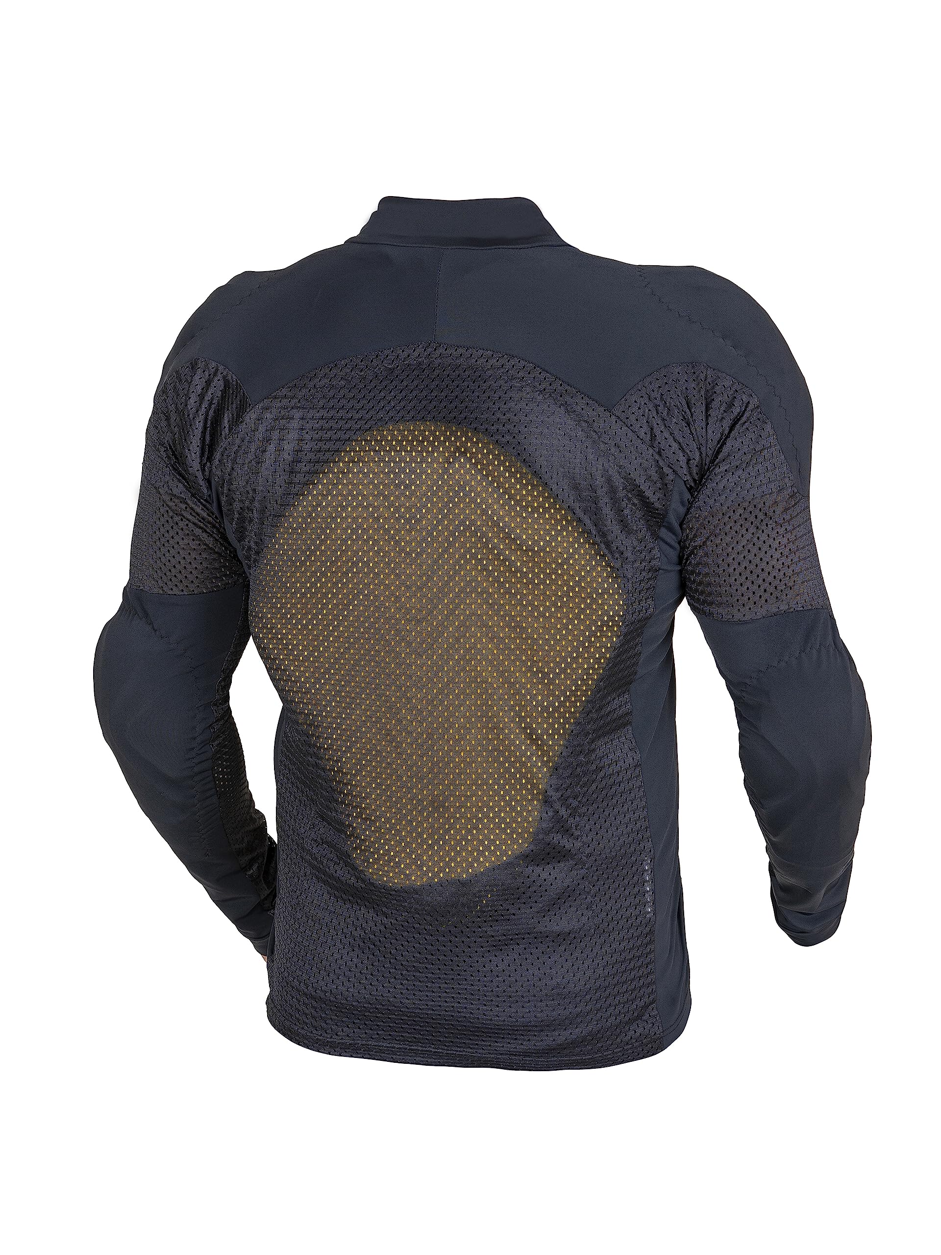 Wicked Stock Mesh Armored Motorcycle Shirt For Men & Women - Ce Level 2 Mesh Motorcycle Protective Shirt For Summer - Soft, Stretchy & Lightweight Motorcycle Armored Shirt With Removable Padding
