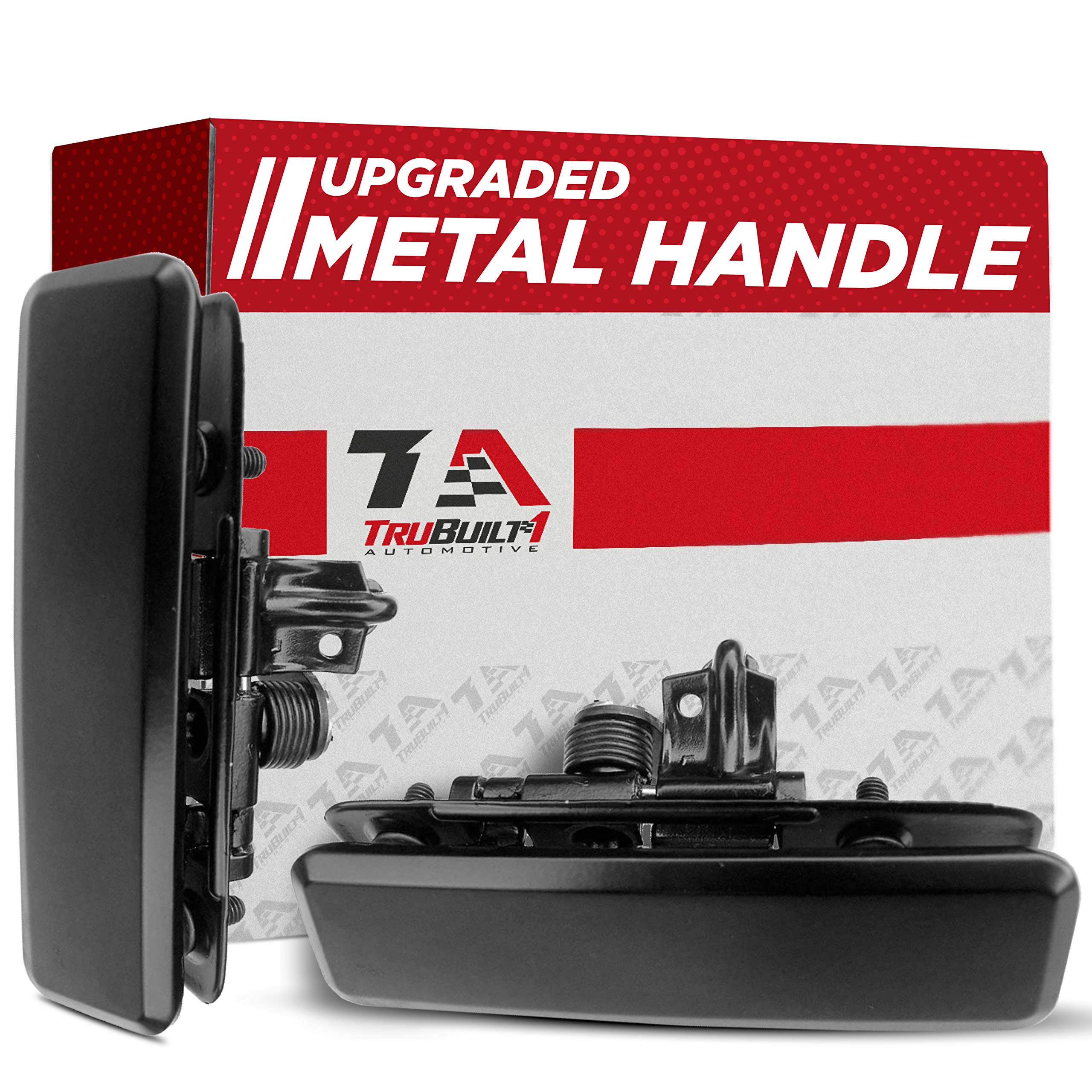 T1A Exterior Door Handles for Front Driver and Passenger Side Replacement for 1992-2005 Chevrolet Astro Van and GMC Safari, Smoo