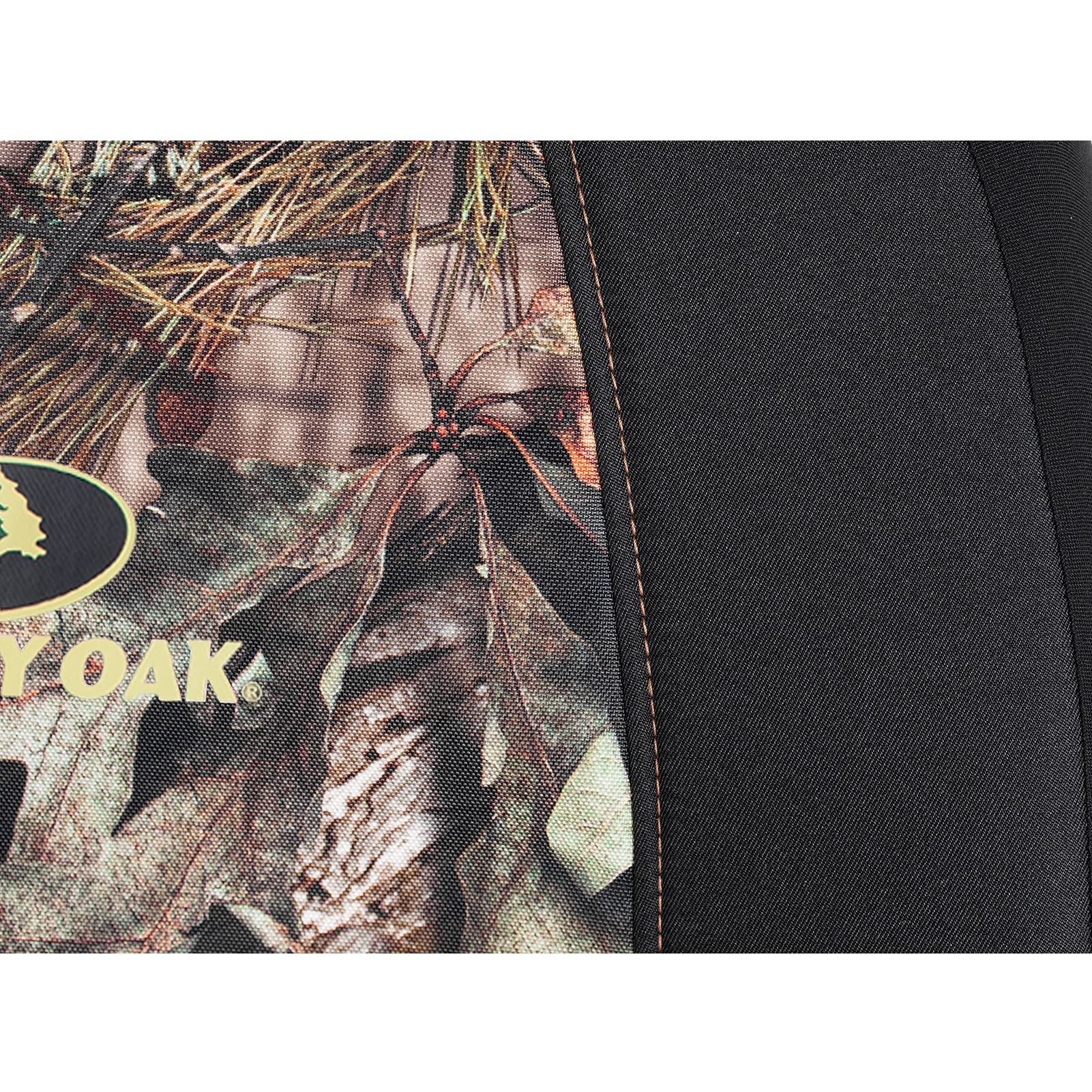Mossy Oak Low Back Camo Seat Covers - Waterproof Oxford & Cotton, Airbag Compatible, Universal Fit for Bucket Seats