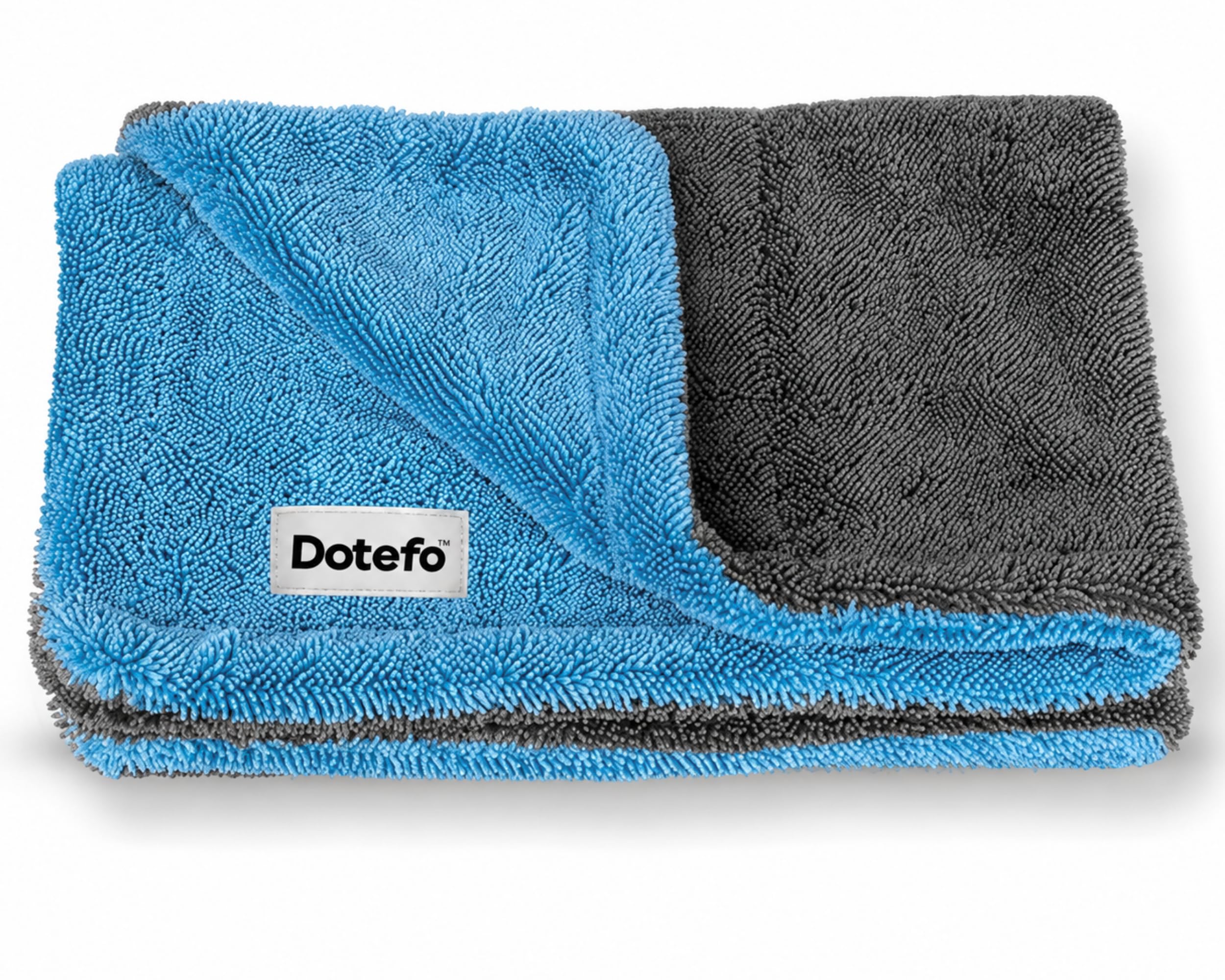 Dotefo Microfibre Car Drying Towel, Ultra Absorbent LintFree Cleaning Cloth for Car Washing, ScratchFree, Reusable Quick Dryin