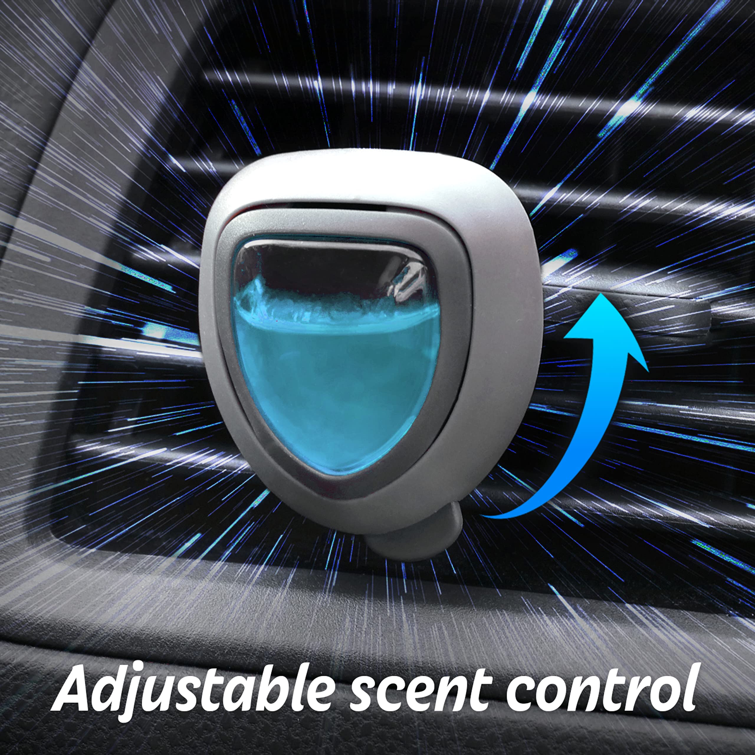 Refresh Your Car! E300868603 Mini Oil Diffuser, 2 Per Pack, Fresh Spring Air