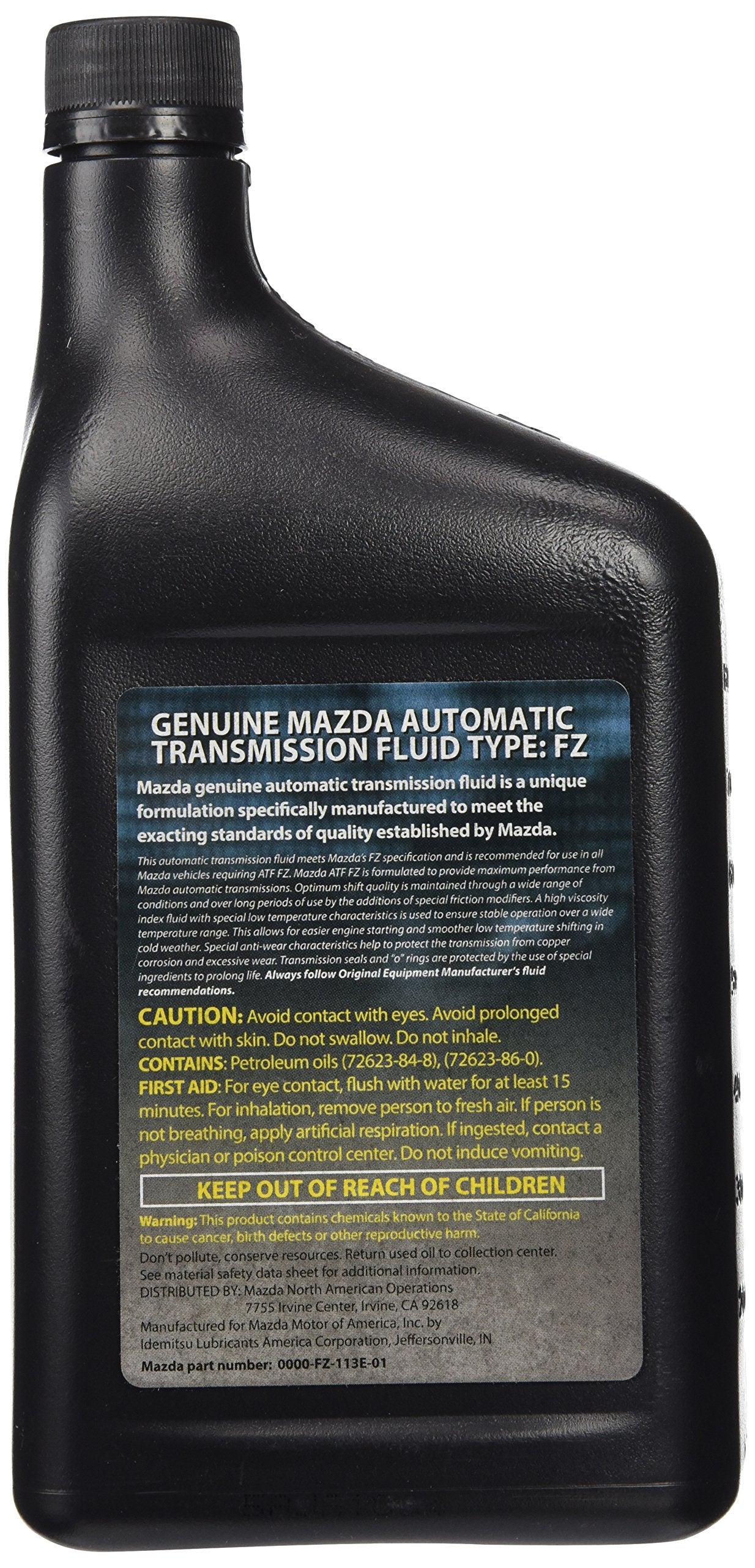 Mazda Automatic Transmission Fluid 0000-FZ-113E-01 - Genuine OEM Quality