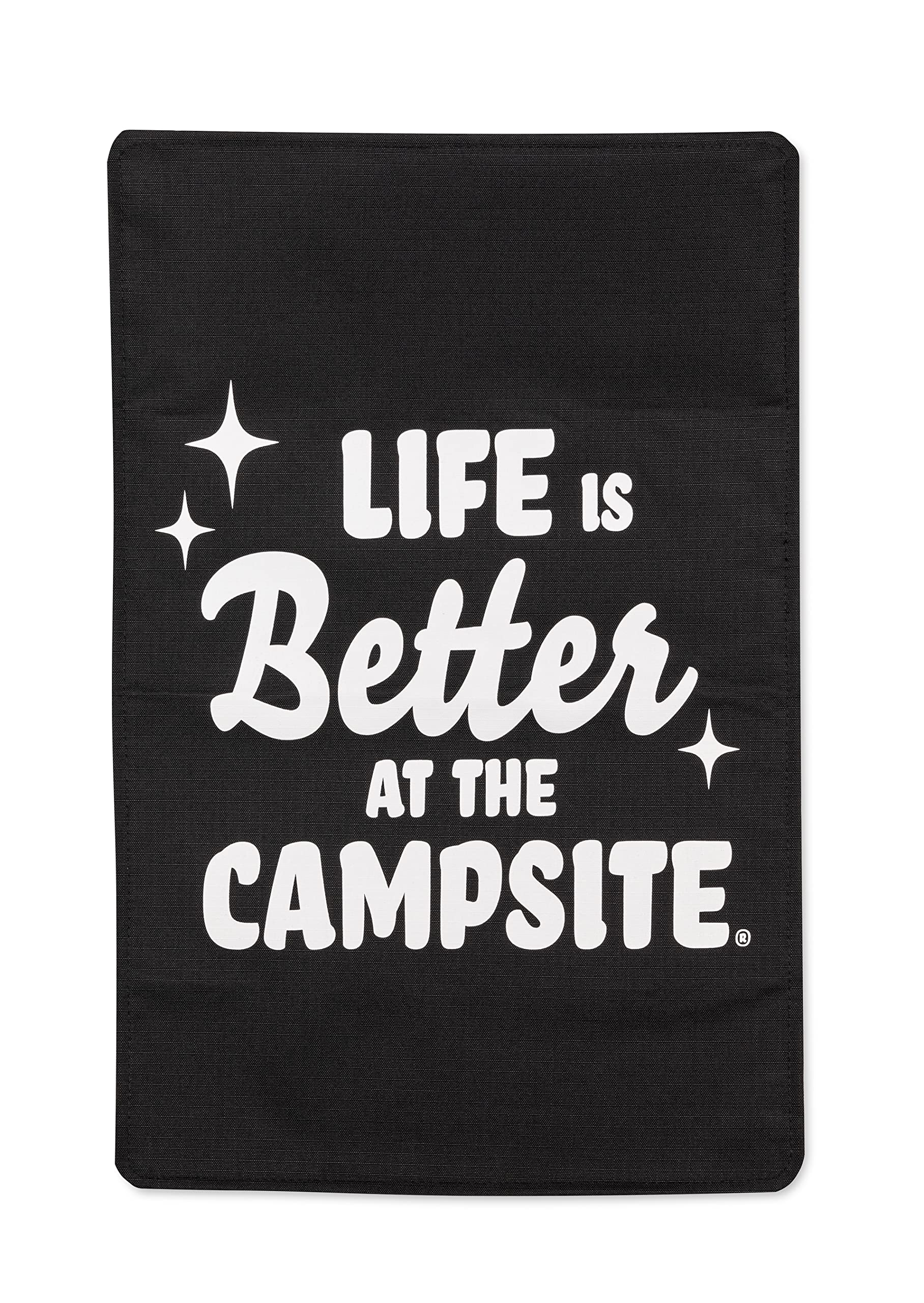 Camco Life Is Better At The Campsite Rv Door Window Light Blocking Shade | Helps Keep The Interior Temperature Cooler In Hot Weather | Provides Added Privacy | (53051)