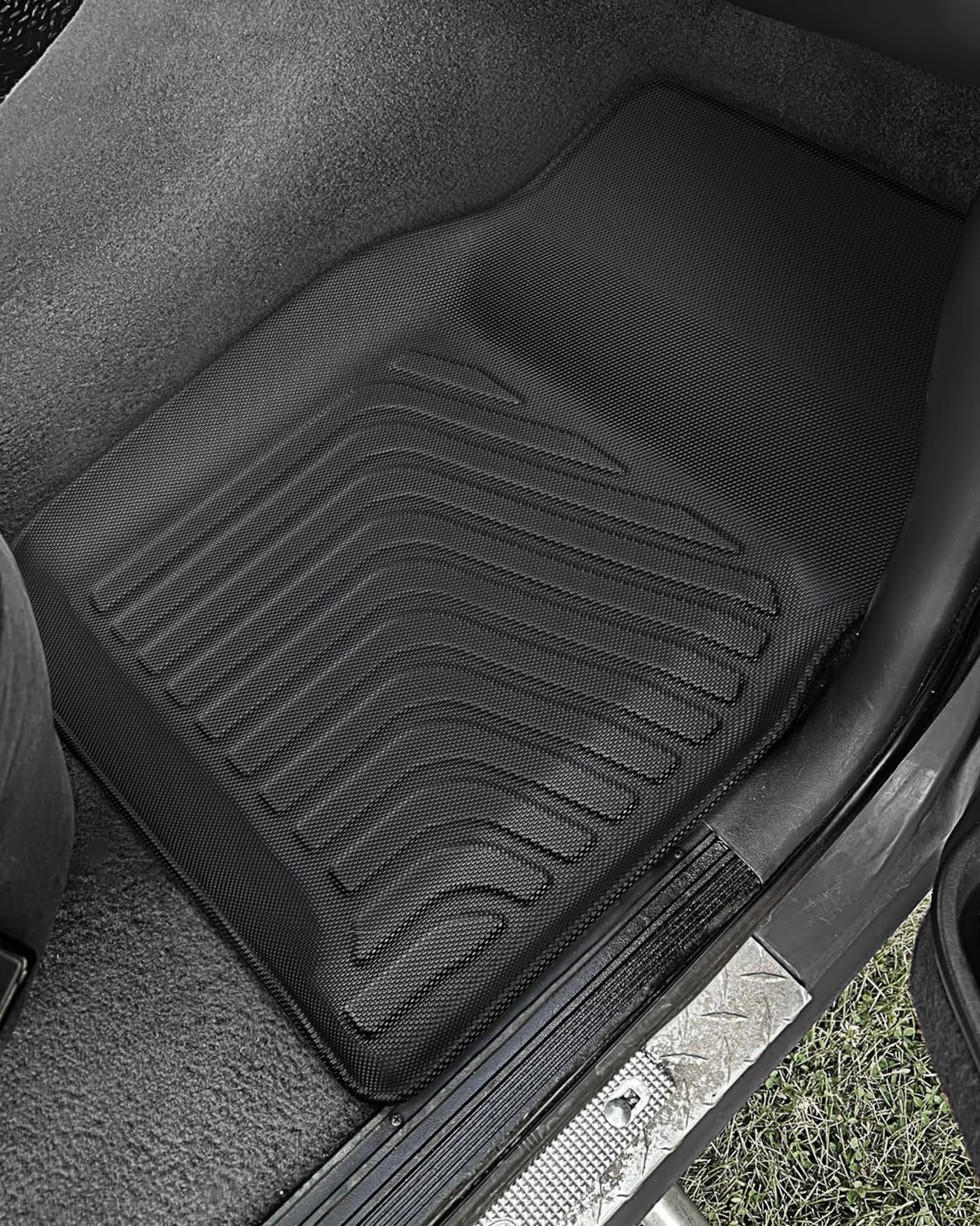 Car Floor Mats for Ford F150/F250/F350: 1980-1996 Floor Mats for Ford F-150/Bronco, Accessories for F-250/F350 1980-1997 Black F