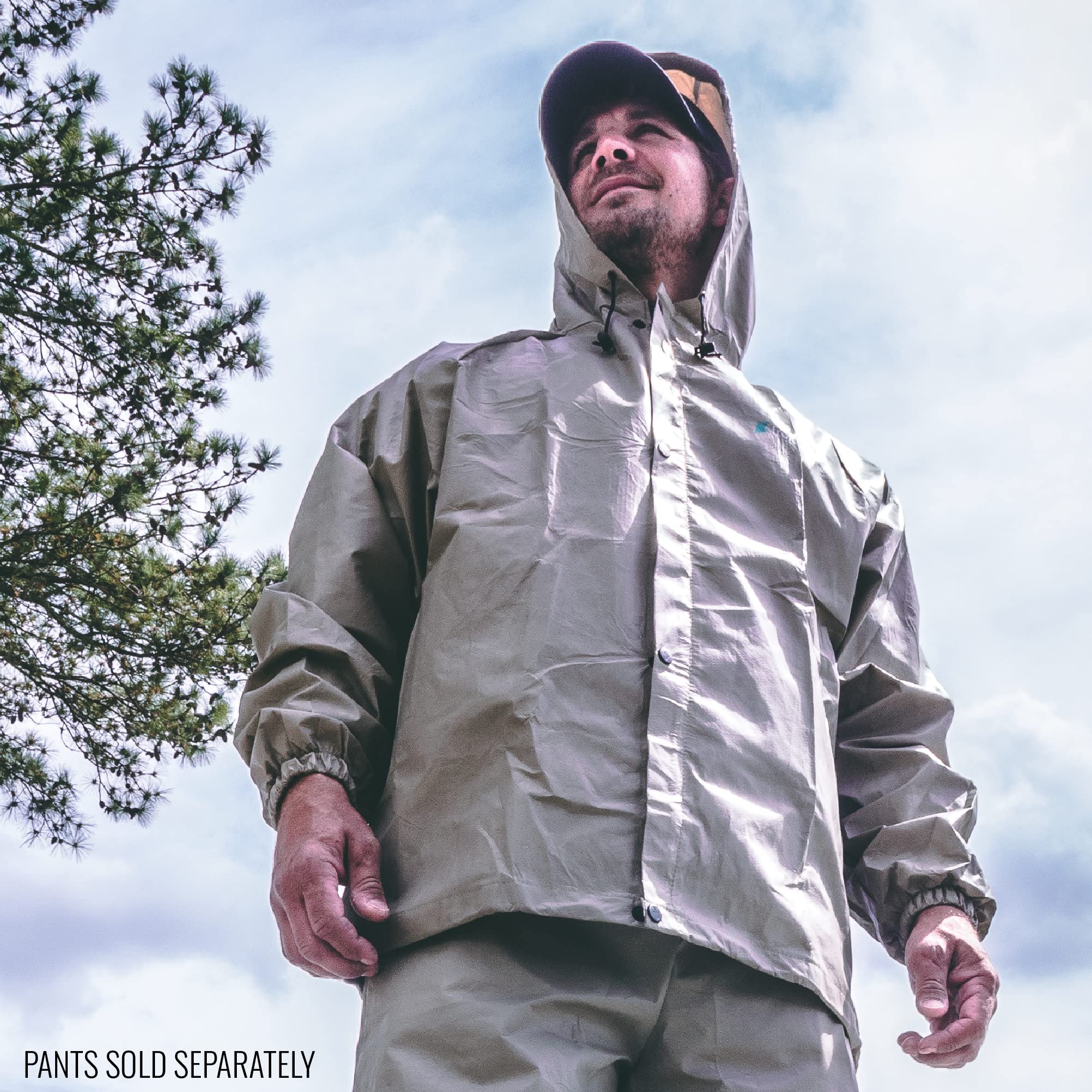 Frogg Toggs Men'S Ultra-Lite2 Waterproof Breathable Rain Jacket, Khaki, X-Large