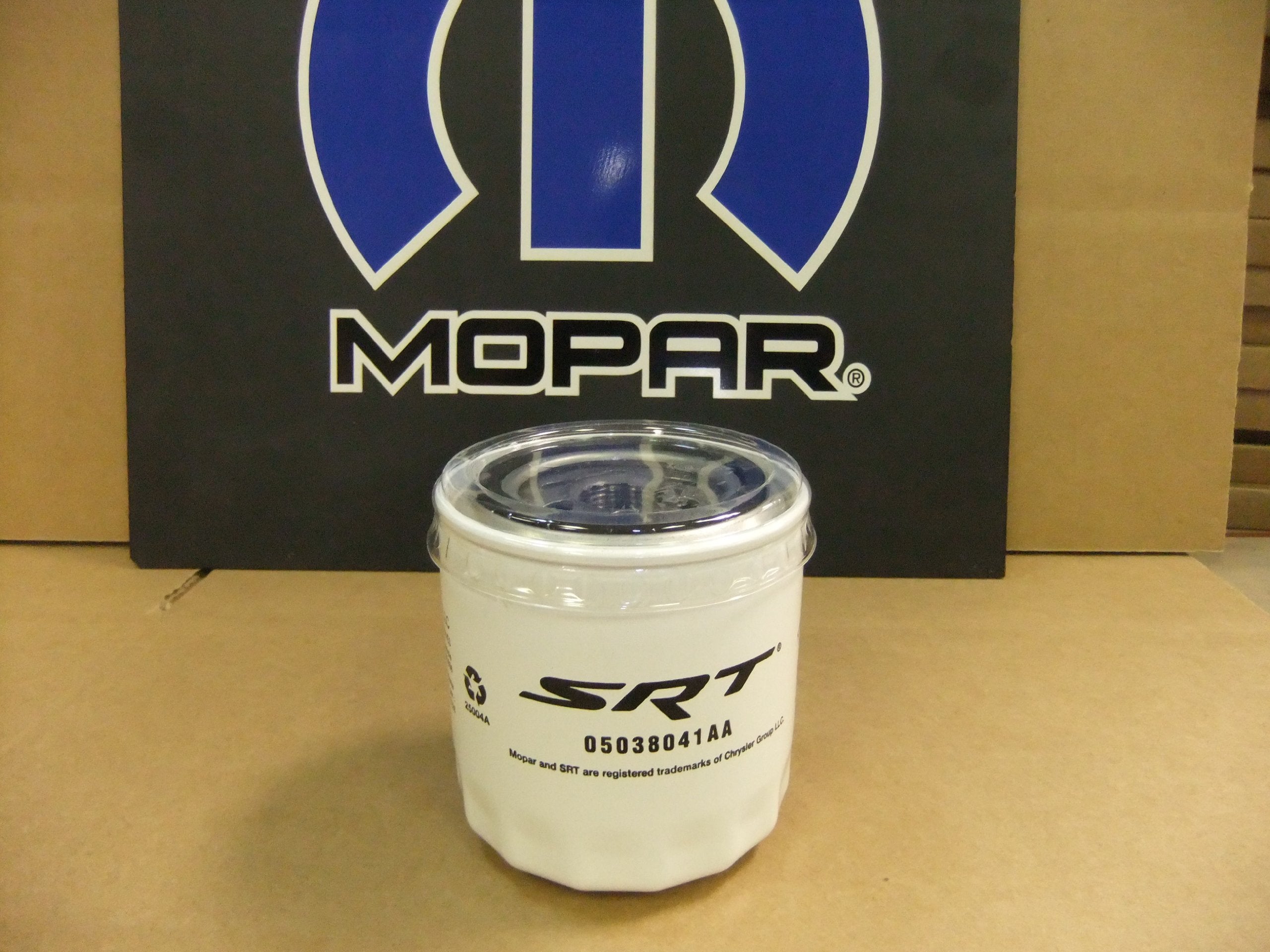 Mopar Genuine Engine Oil Filter 5038041AA - Steel Construction, Durable Performance