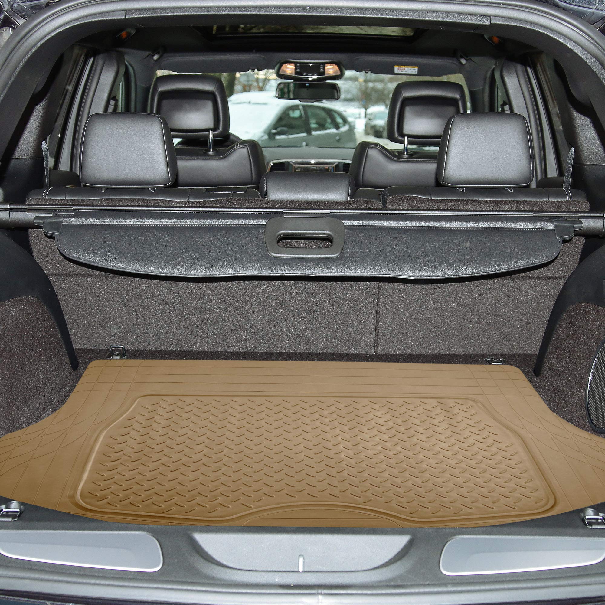 Fh Group F16401Beige Climaproof For All Weather Protection Universal Fit Premium Quality Trimmable Tan Beige Automotive Cargo Ma