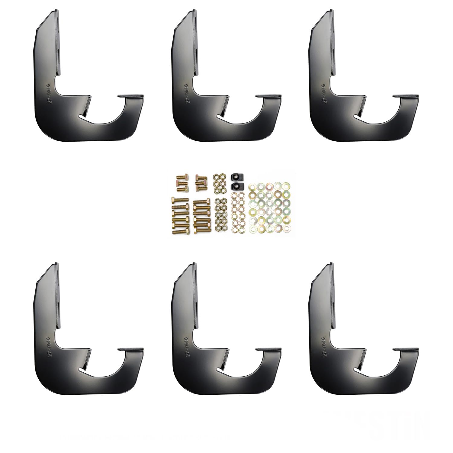 Westin 27-2205 Running Board Mount Kit Fits 2015-2024 Colorado Canyon Crew Cab 2015-2023 Extended Cab