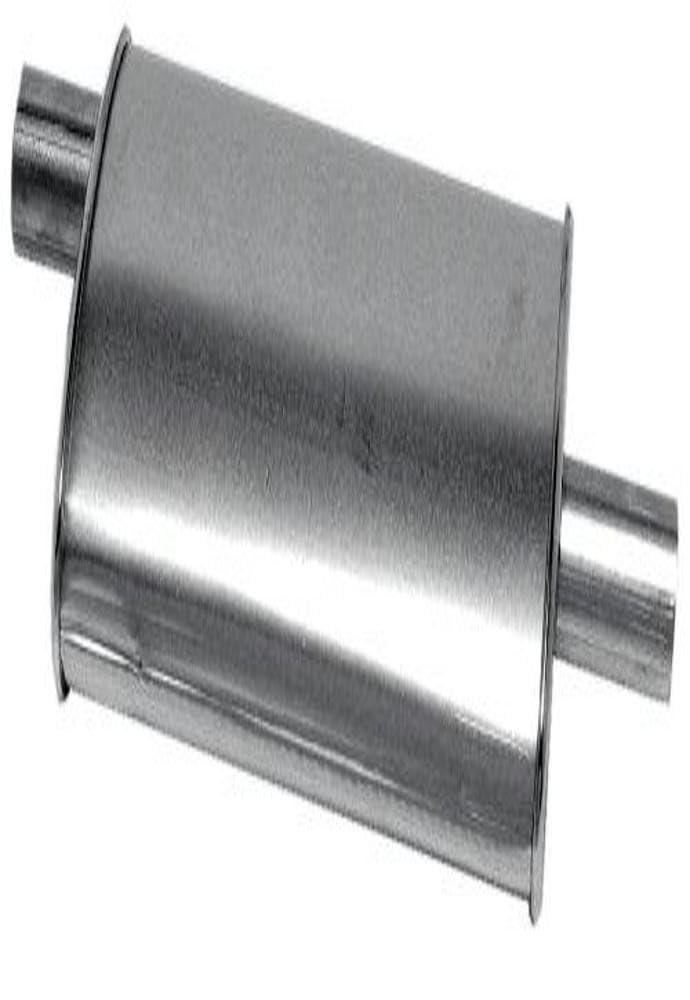 Walker Soundfx Universal 18102 Universal Exhaust Muffler 2" Inlet (Id) 2" Outlet (Id) For Buick Century