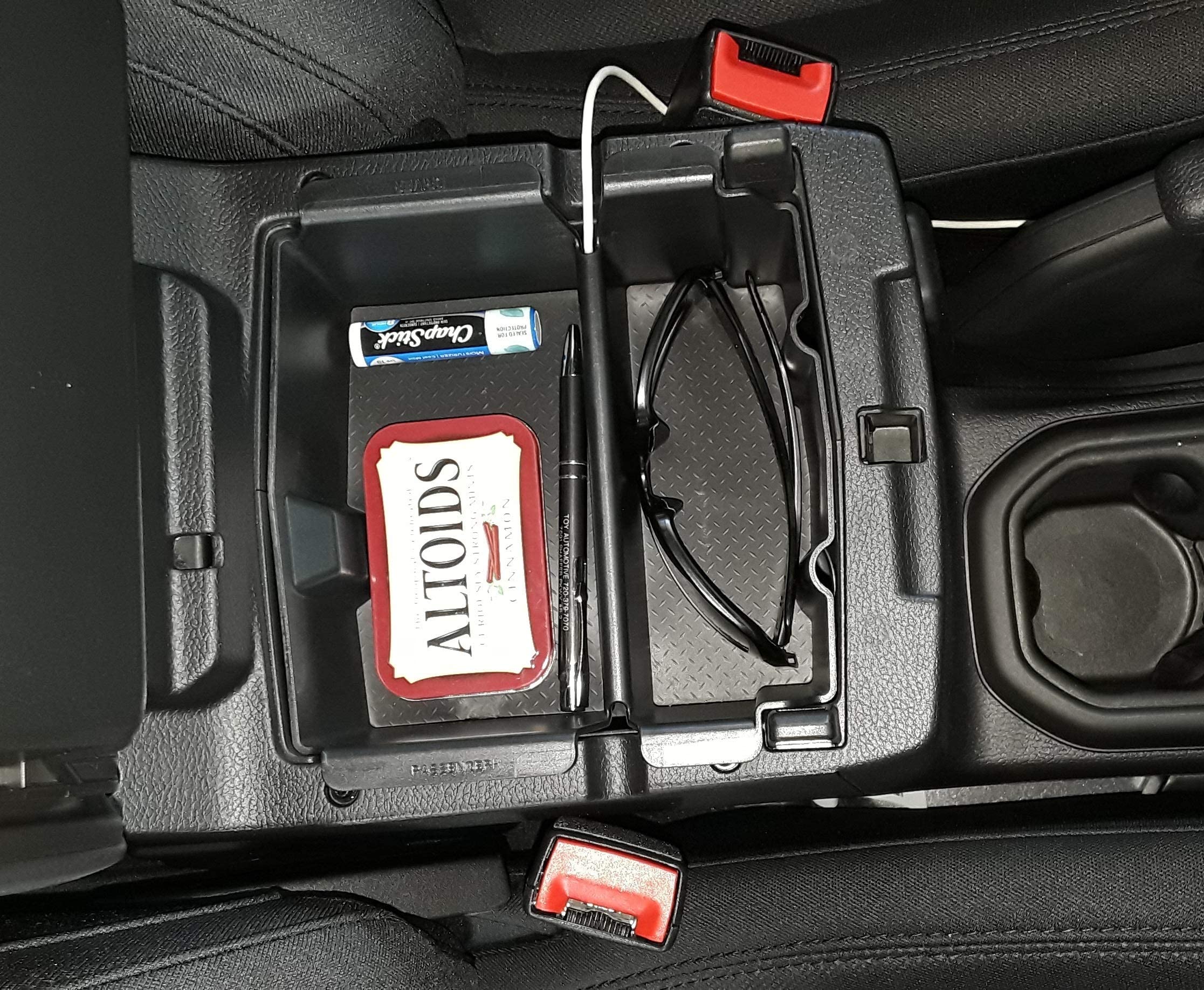 Vehicle Ocd - Center Console Organizer Tray For Jeep Wrangler Jl/Jlu (2018-2025) Jeep Gladiator Jt Truck (2020-2025) - Made In U
