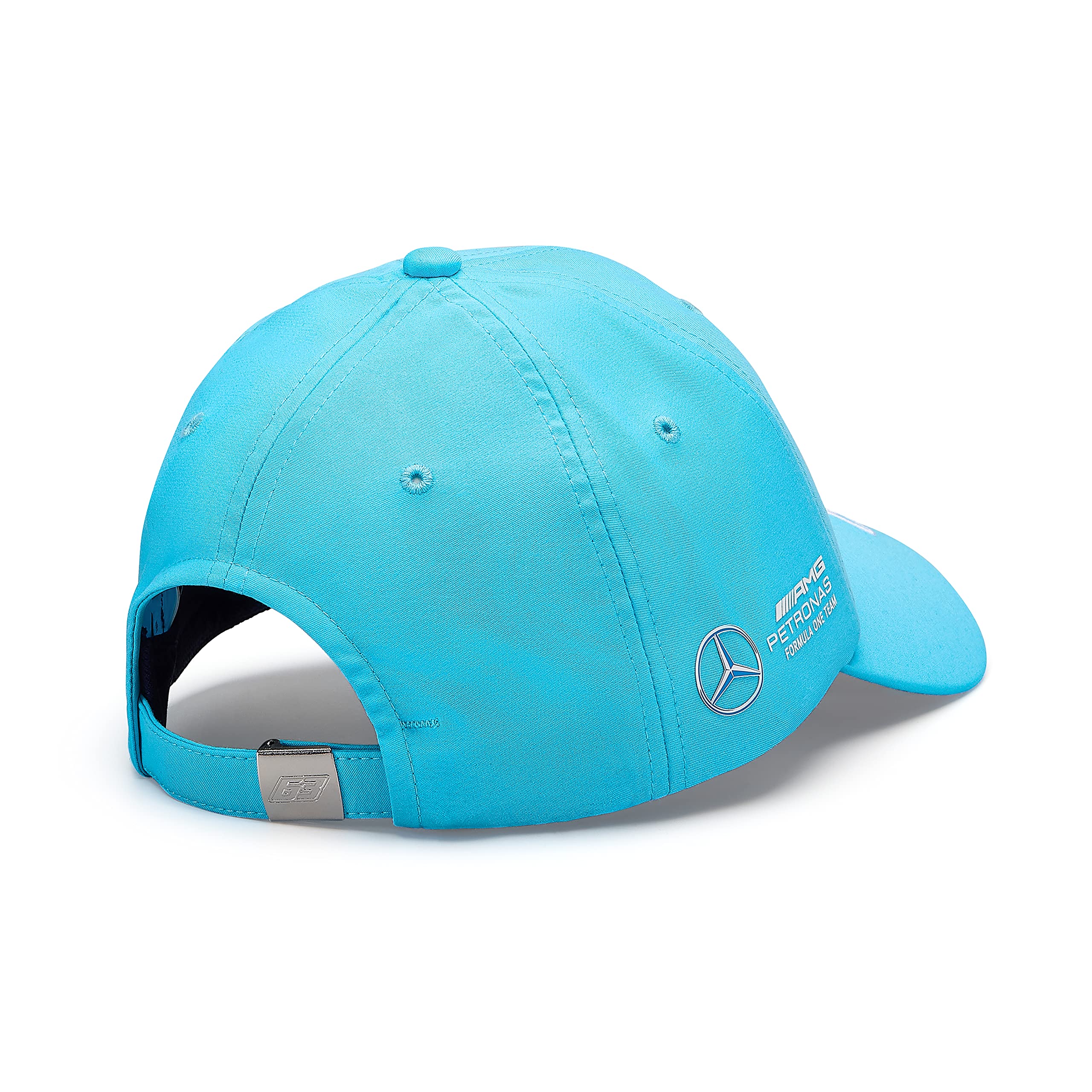 Mercedes AMG Petronas George Russell 2023 Driver Hat - One Size - Blue - Polyester