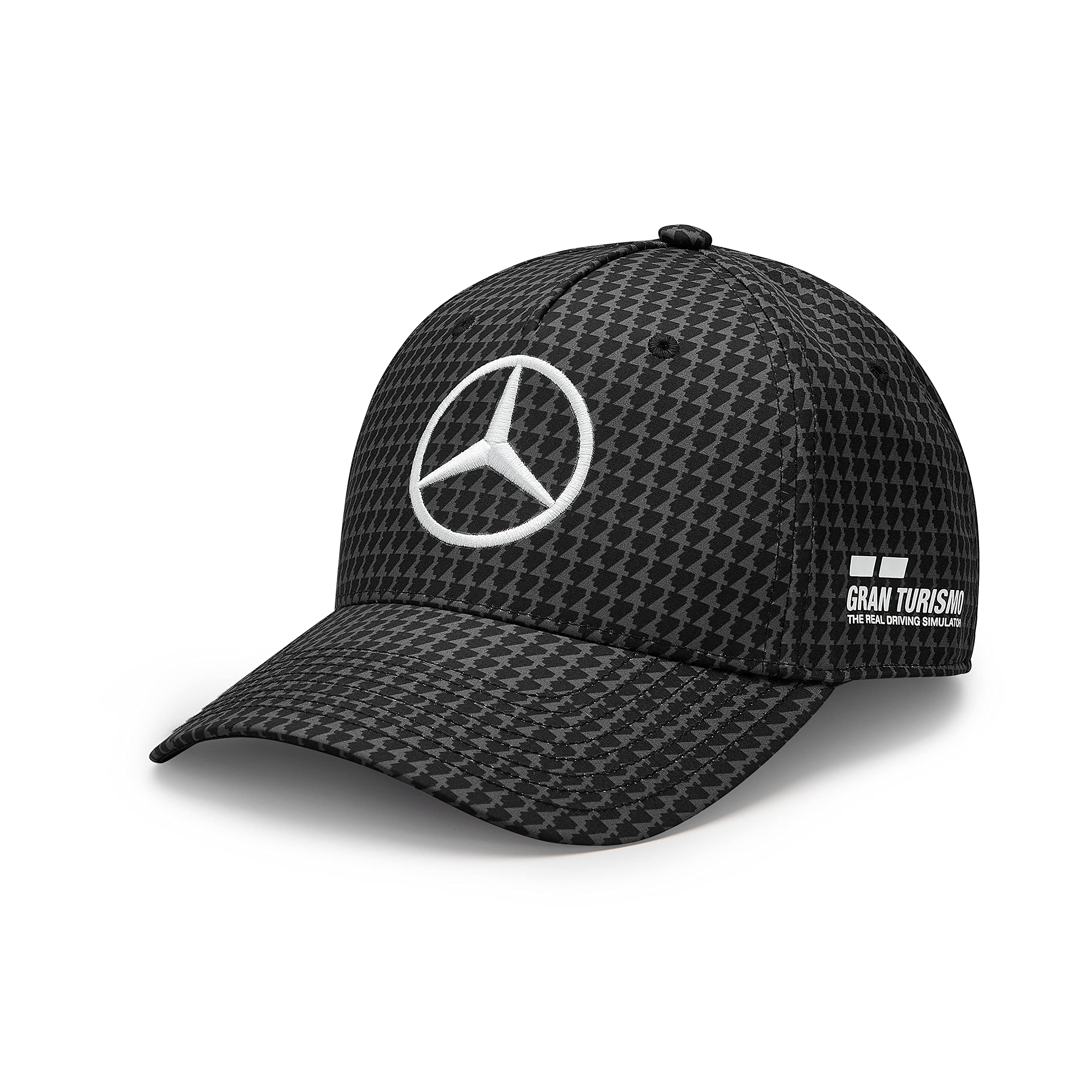 Mercedes AMG Petronas Lewis Hamilton 2023 Driver Hat - One Size, Black, Polyester