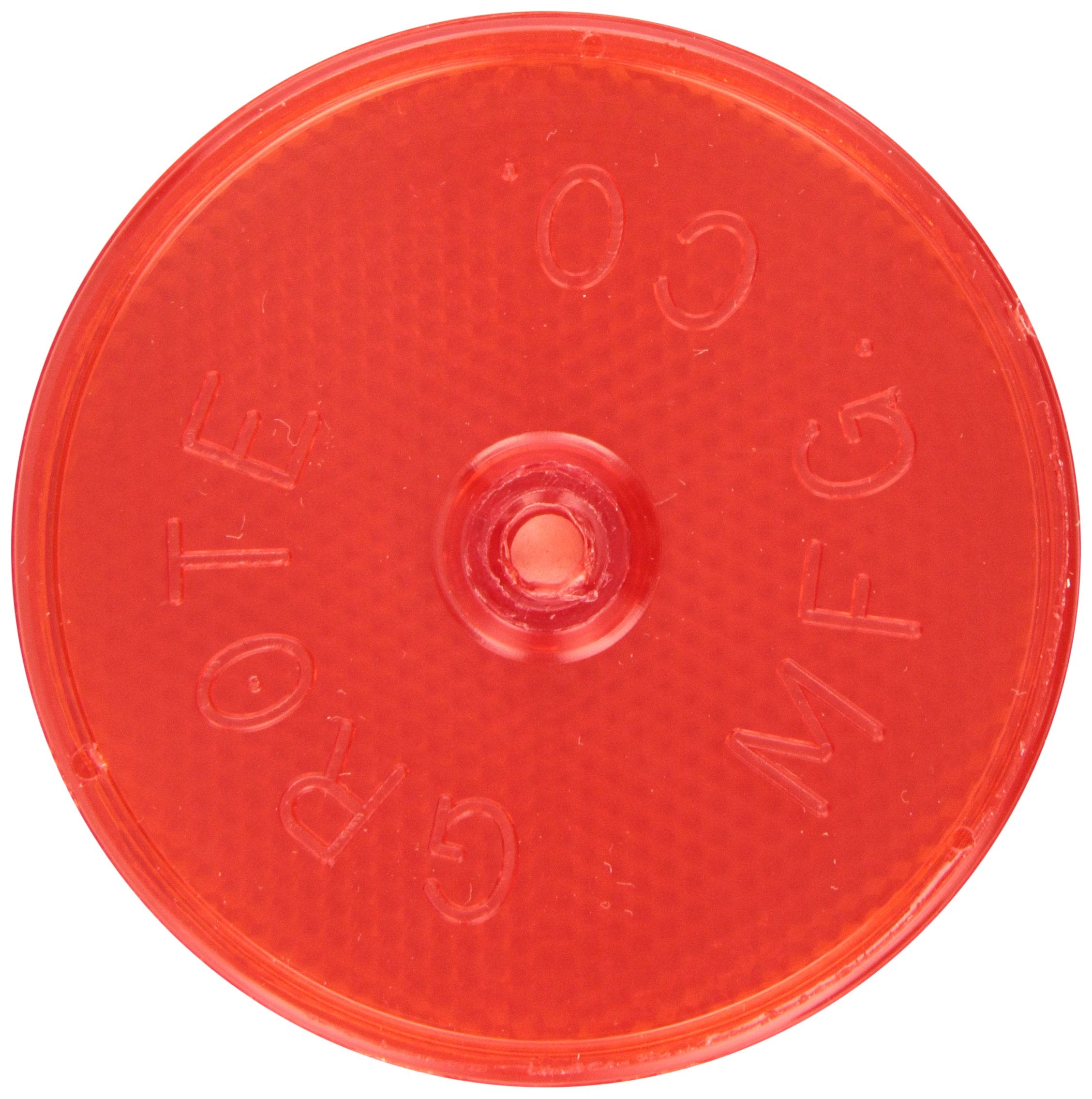 Grote 40152 Red Sealed Center-Mount Reflector