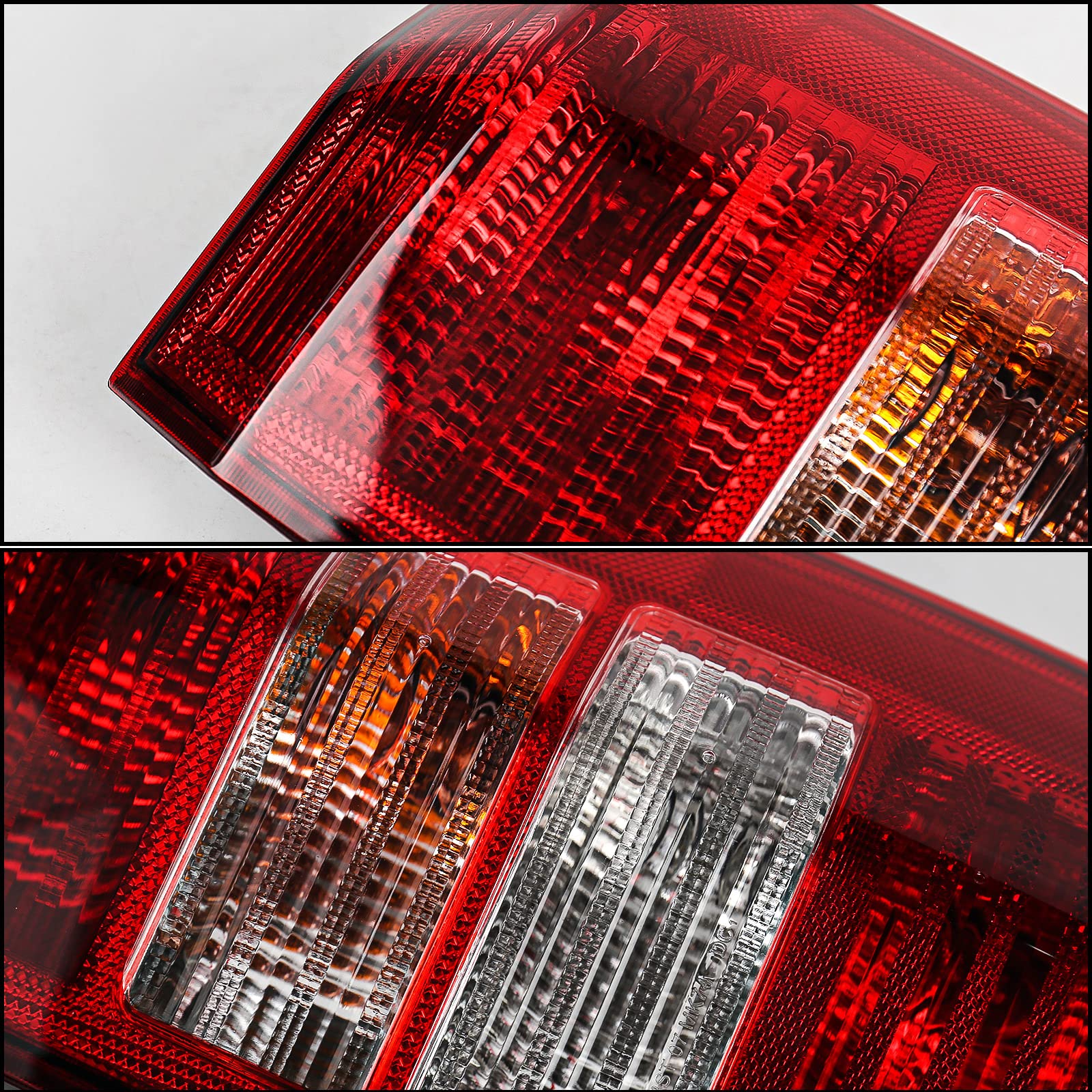 Fione For Jeep Patriot Taillight Assembly 2008-2017 Stop Indicator Light Brake Rare Lamp Replacement Right Passenger Side Rh 516
