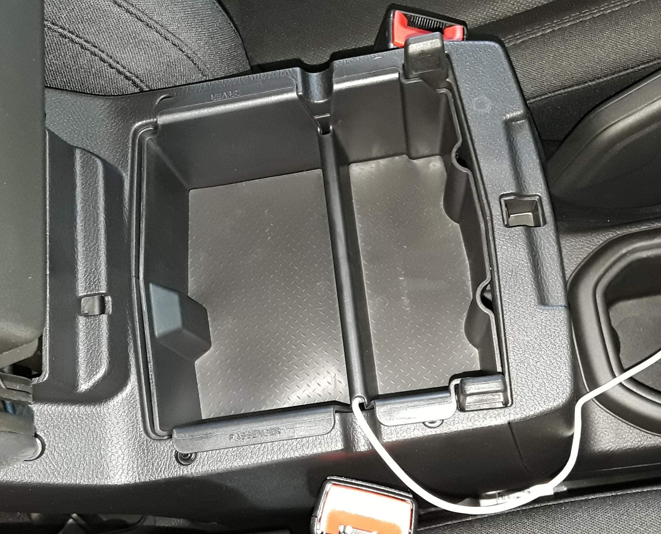 Vehicle Ocd - Center Console Organizer Tray For Jeep Wrangler Jl/Jlu (2018-2025) Jeep Gladiator Jt Truck (2020-2025) - Made In U
