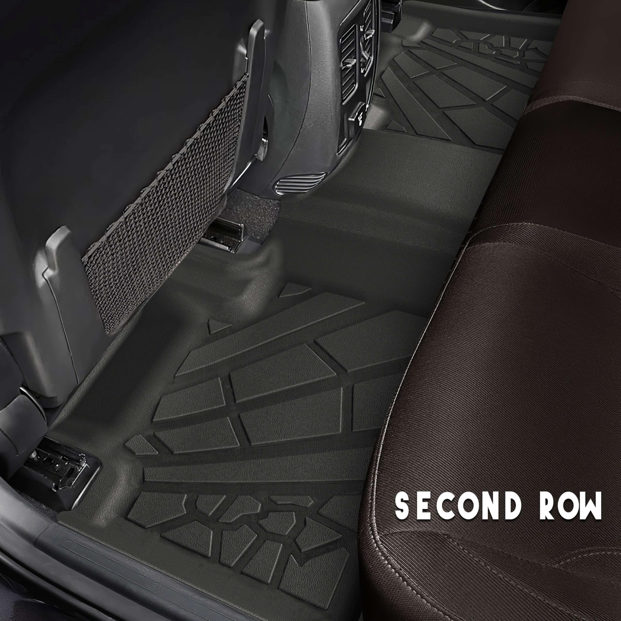 Karpal Floor Mats & Cargo Liner For 2013-2024 Toyota 4Runner (Not For 2025) (Only Fit 5 Seats Without Sliding Cargo Tray), All W