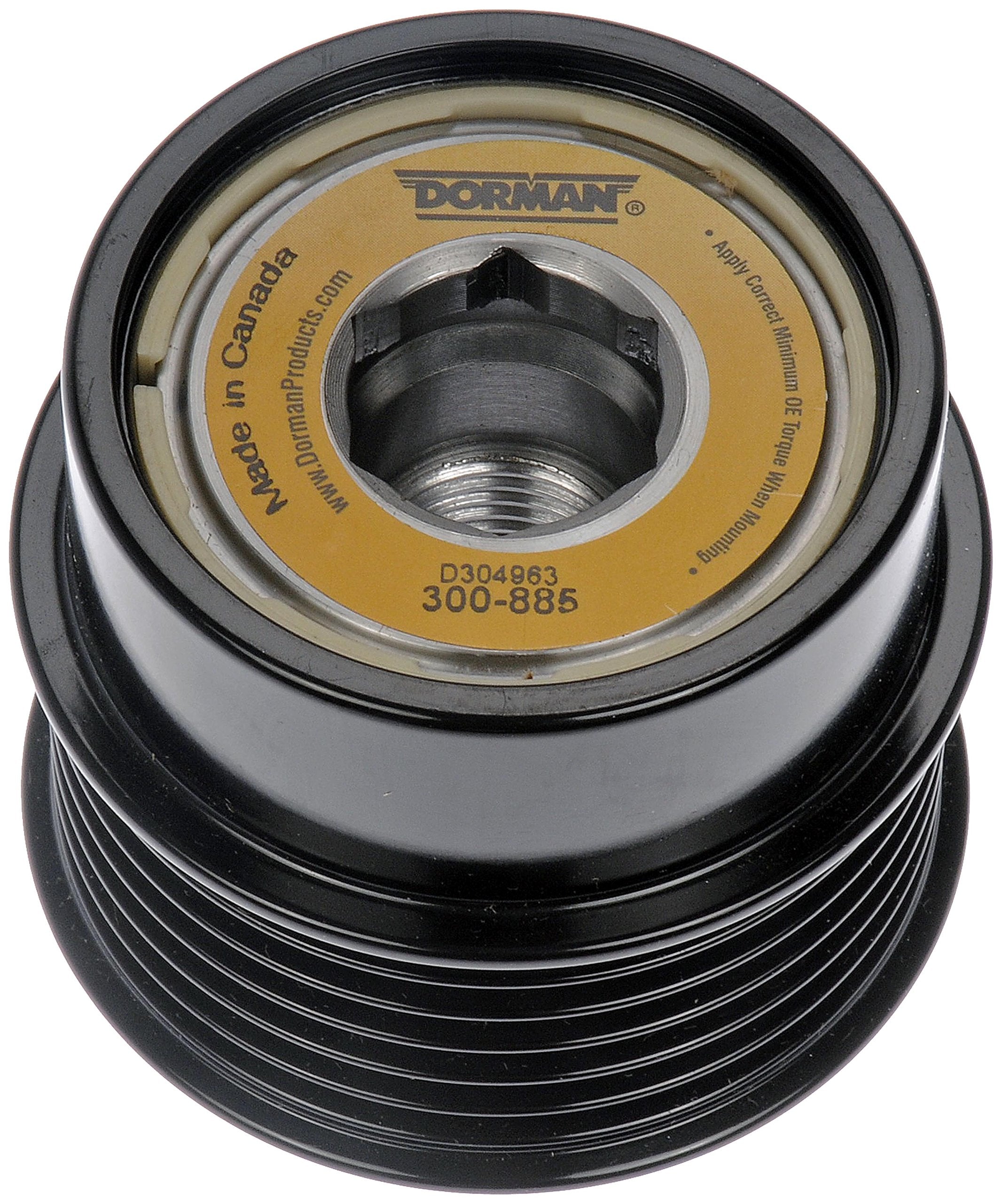 Dorman 300-885 Alternator Pulley Compatible with Select Chrysler/Dodge/Jeep Models