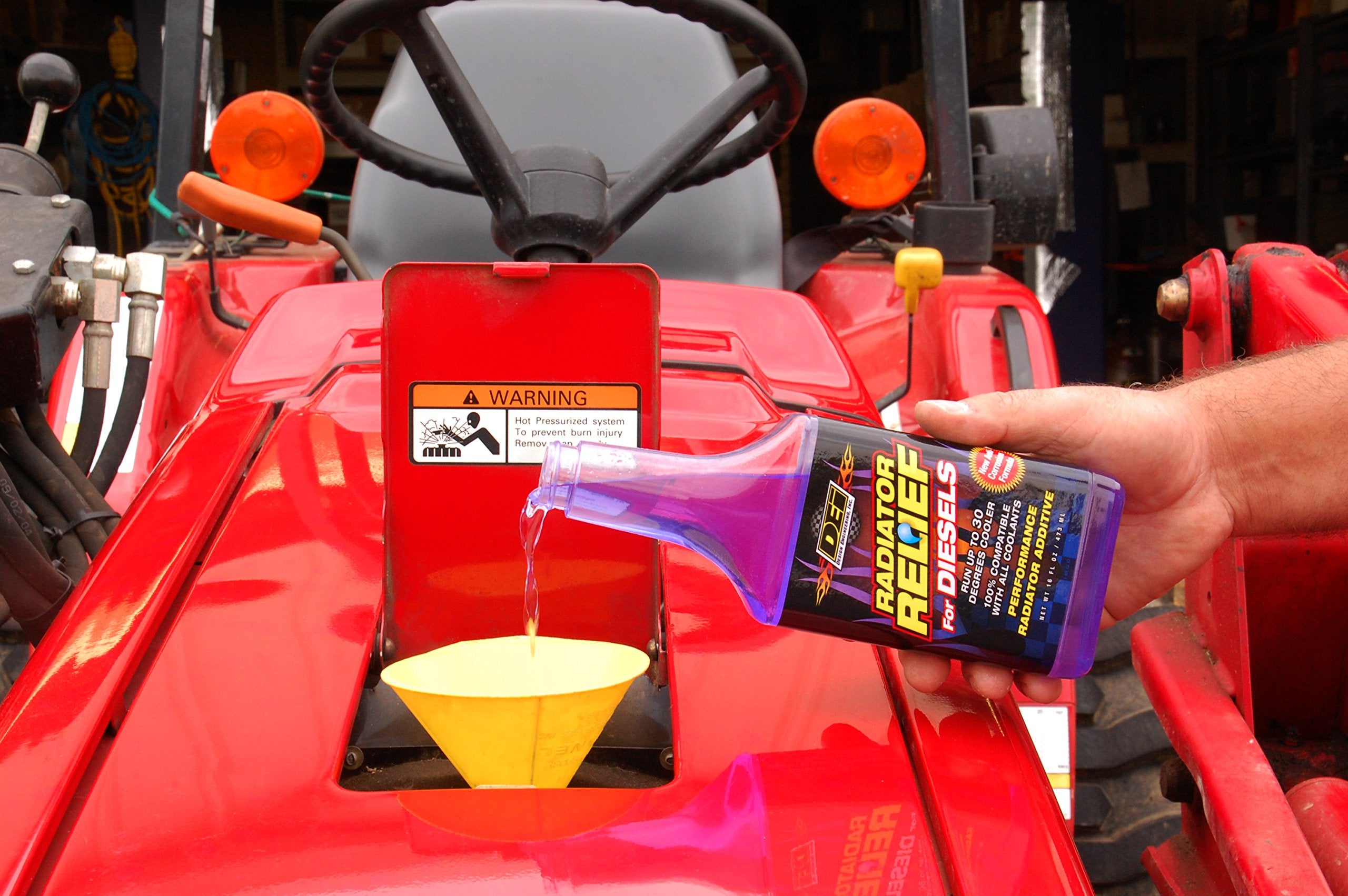 DEI Radiator Relief Coolant Additive Diesel Engine Coolant for Cars, Trucks, RVs, Motorcycles & More Radiator Coolant Reduces En
