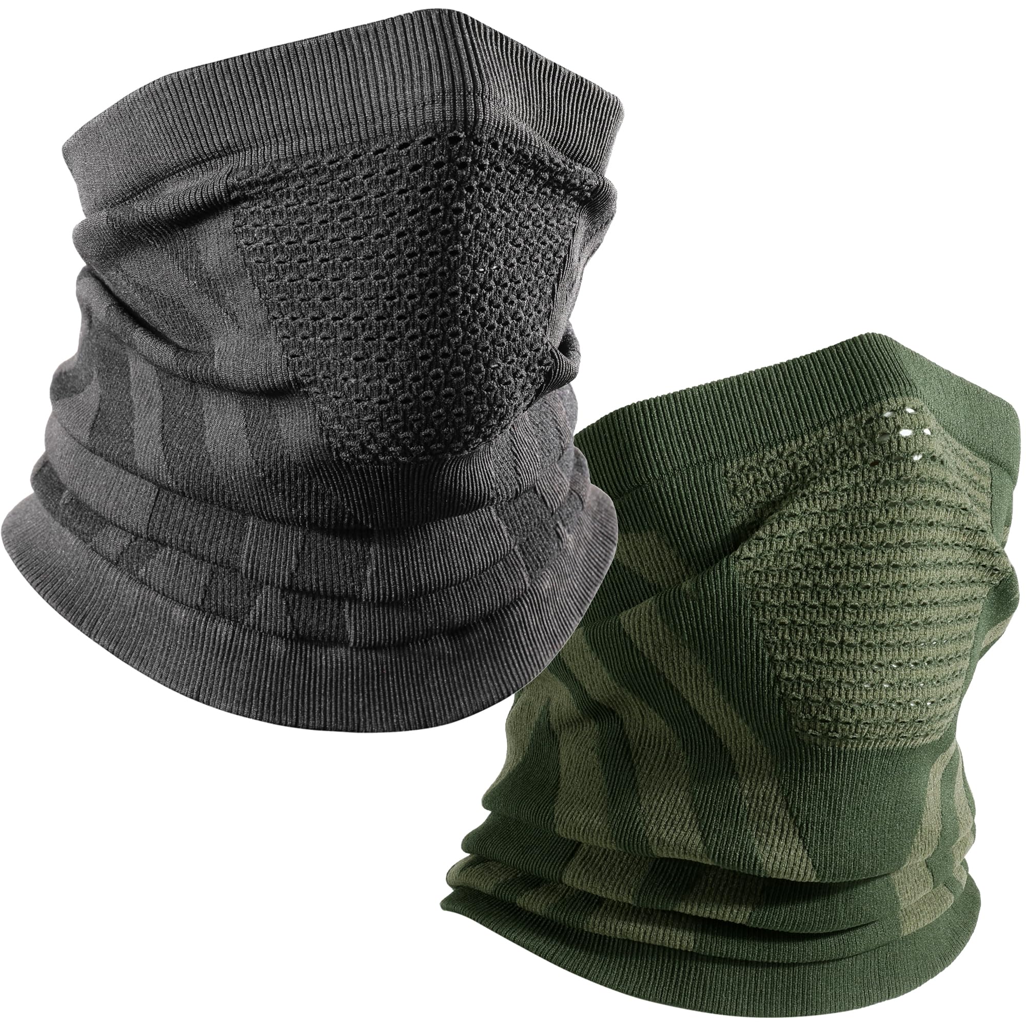 Wtactful Winter Neck Gaiter Neck Warmer Half Face Ski Mask Cover Shield Cold Weather Windproof Tube Bandana Balaclava For Runnin