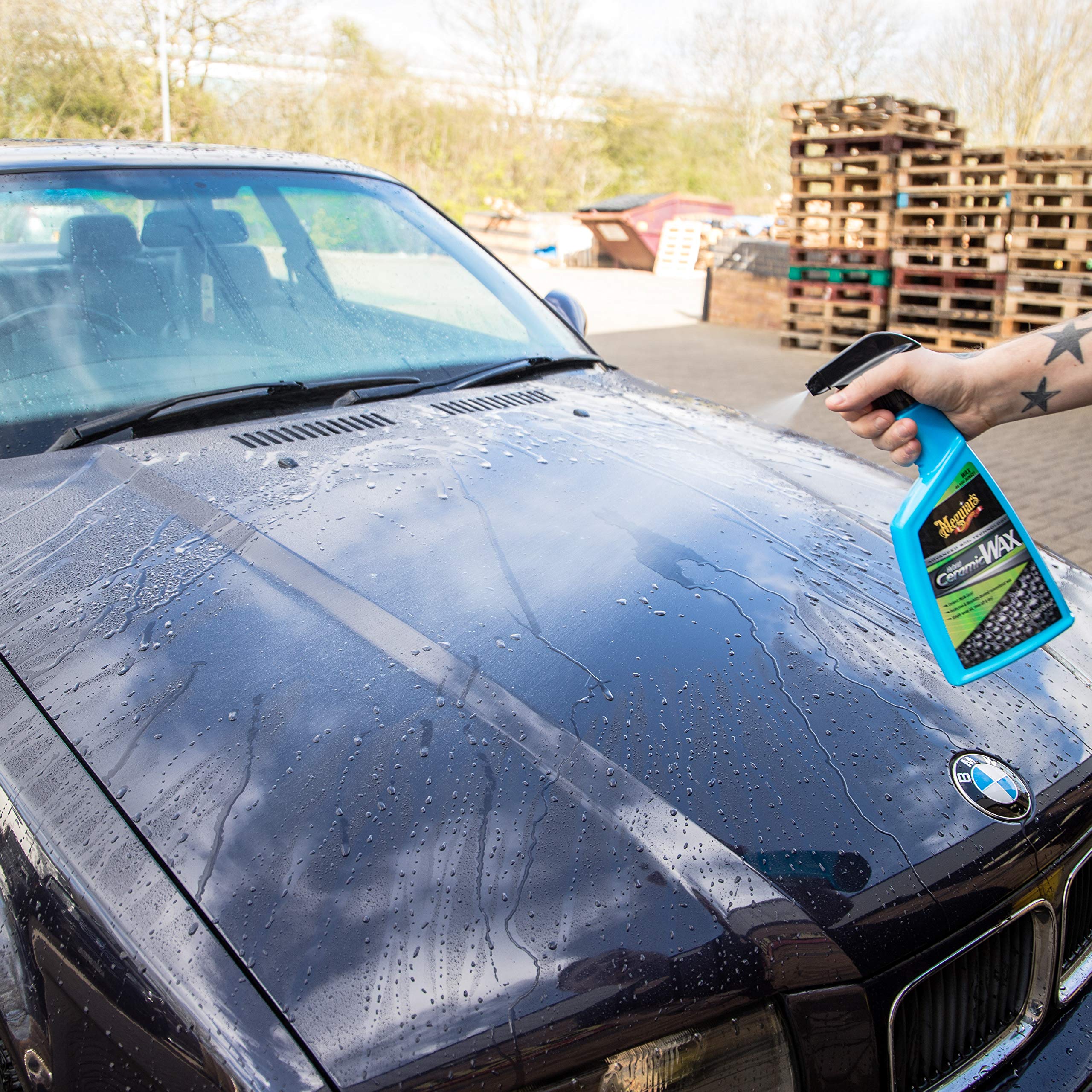 Meguiar'S G190526Eu Hybrid Ceramic Spray Wax 768Ml Advanced Sio2 Technology