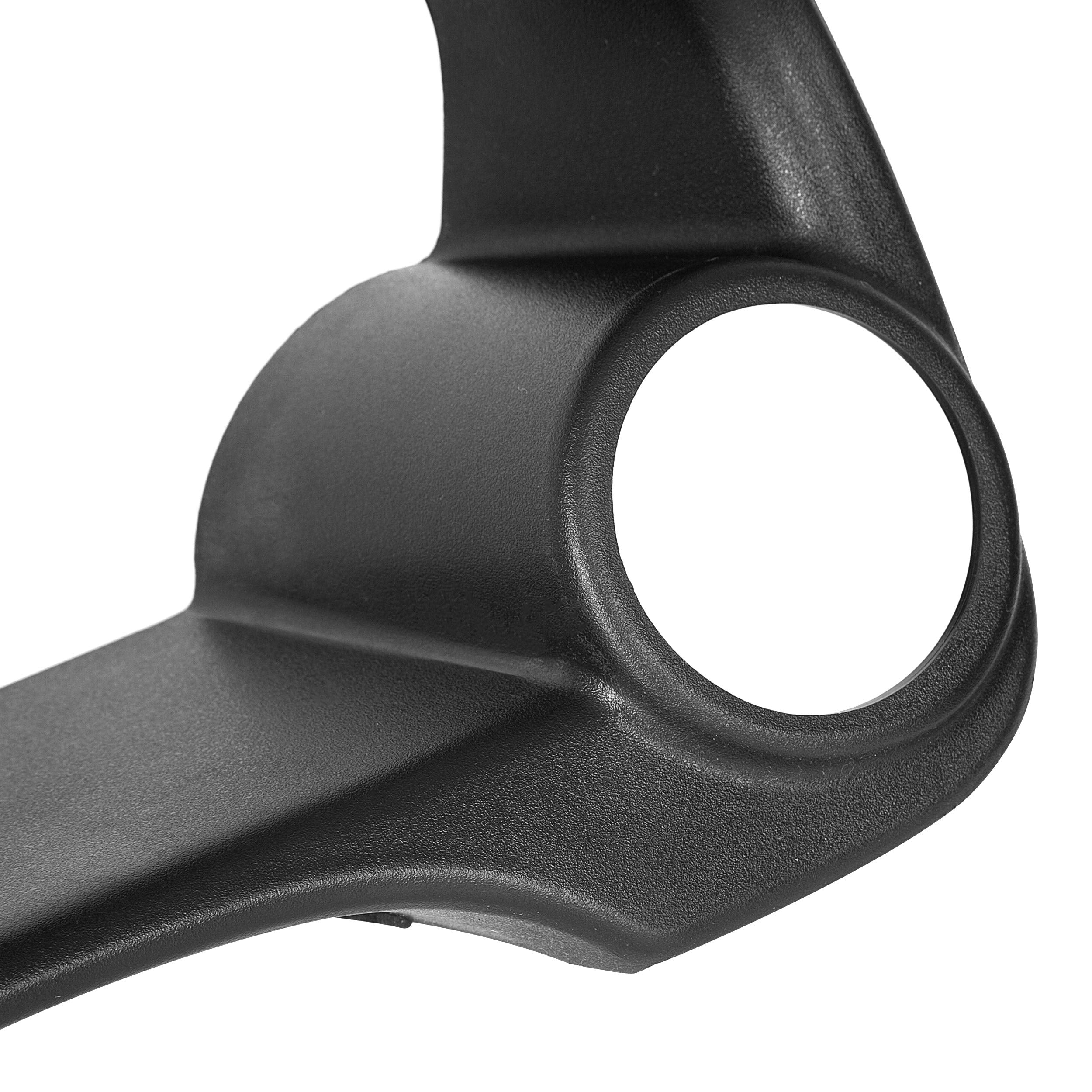 ECOTRIC Cluster Bezel for 1996-2000 Honda Civic, 52mm-60mm Dual Gauge, ABS Plastic