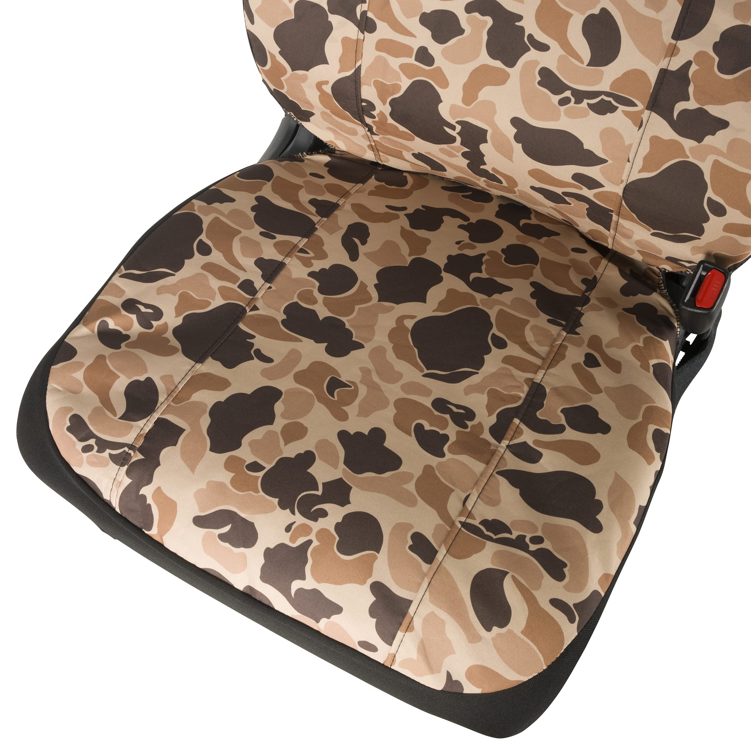 Browning Universal Low Back Seat Covers, Water & Dirt Resistant, Tan Duck Camo, Model C000158490199
