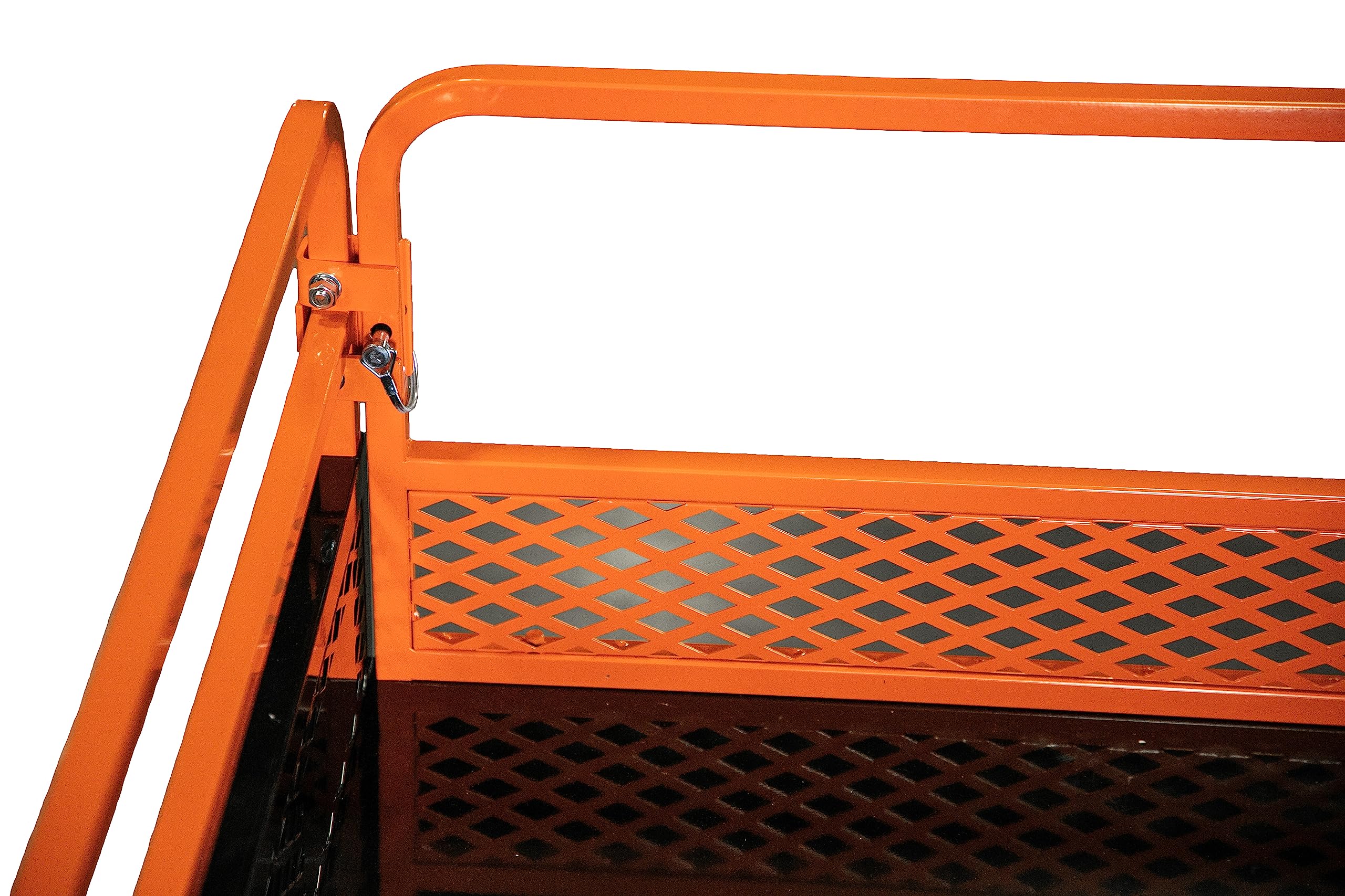 Impact Implements® 1500Lb Utility Cart Cargo Trailer With Solid Steel Floor For Lawn/Garden Tractors, Atv'S, Utv'S And More. Original Design With Usa Trademark. Pivoting Feature For Precise Unload.