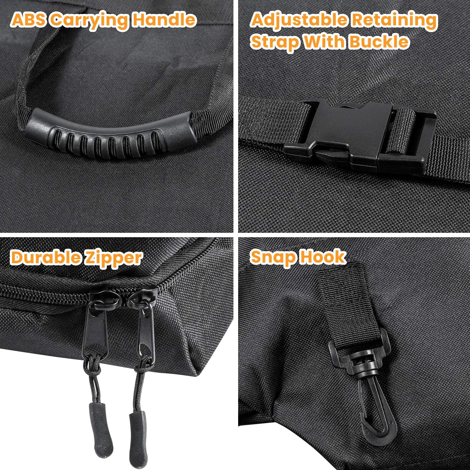 Freedom Panel Hard Top Storage Bag With Handle For 2007-2024 Jeep Wrangler Jk Jku Jl Jlu Sports Sahara Freedom Rubicon Unlimited