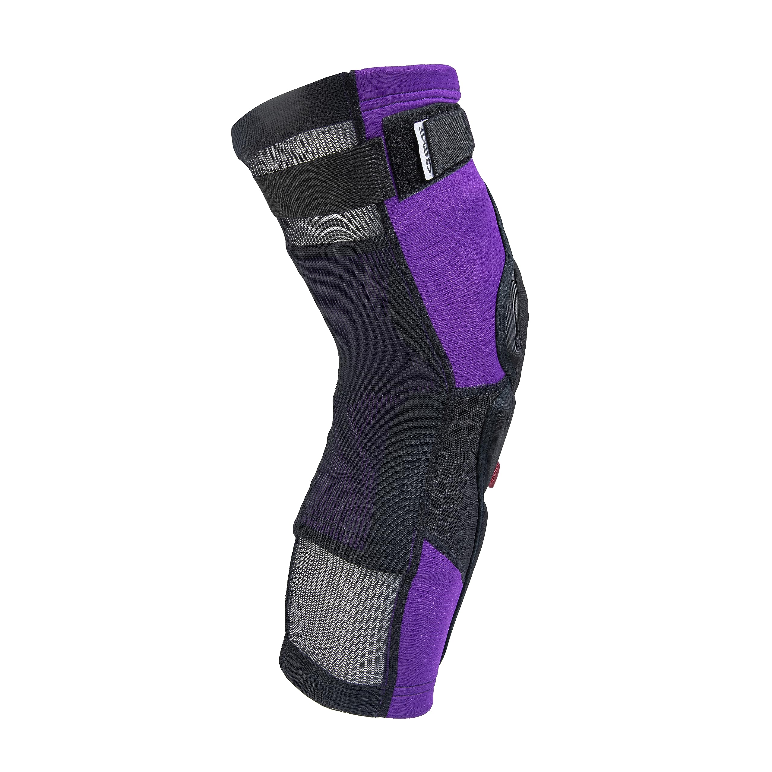 EVS SPORTS Slayco96 Moto Knee Guard | Compression Fit, Memory Foam | L/XL | Purple