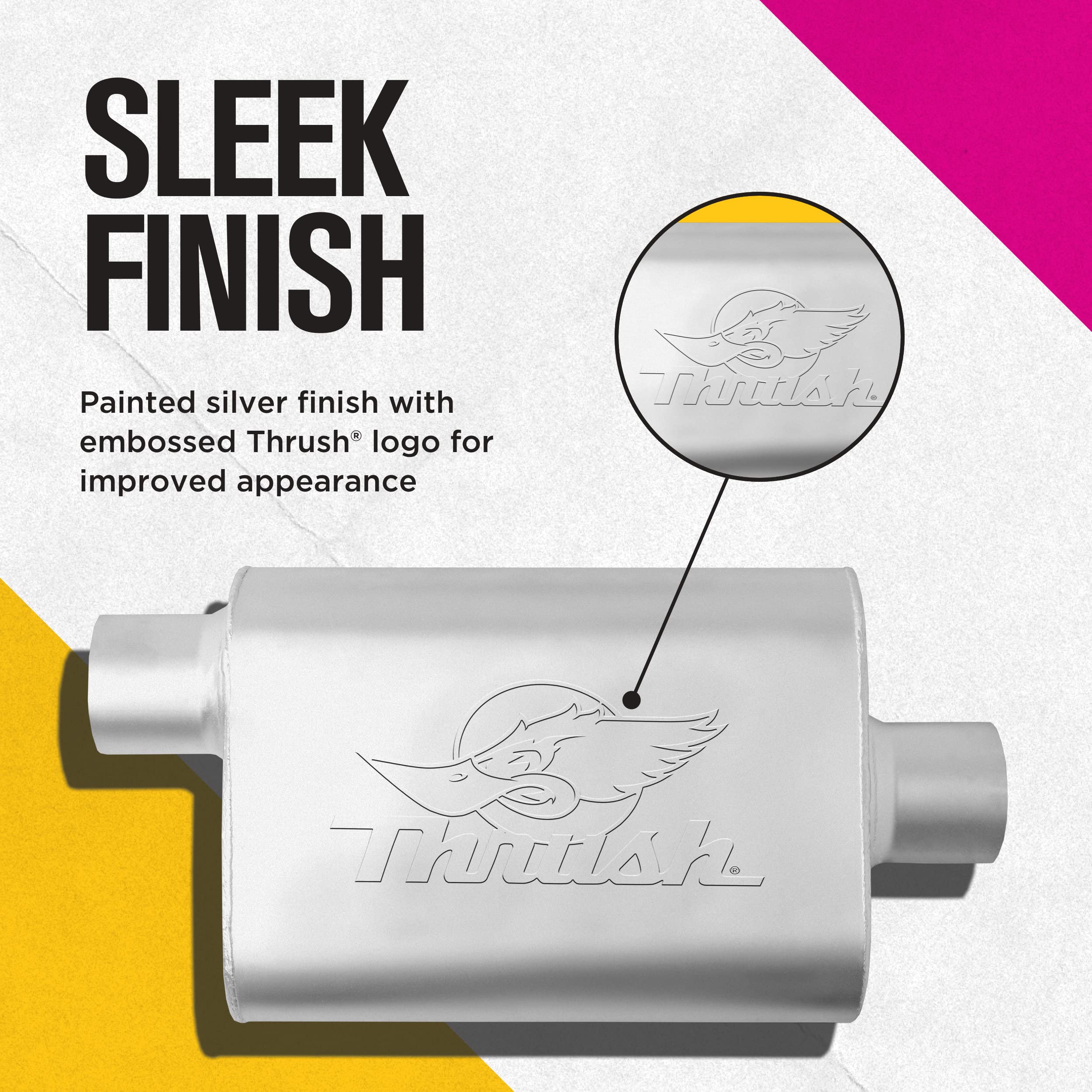 Thrush 17658 Welded Muffler