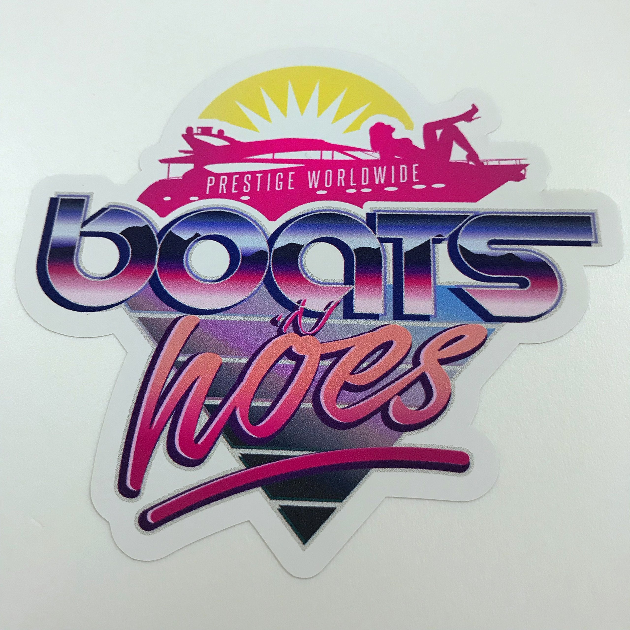 Boats N Hoes - Sticker