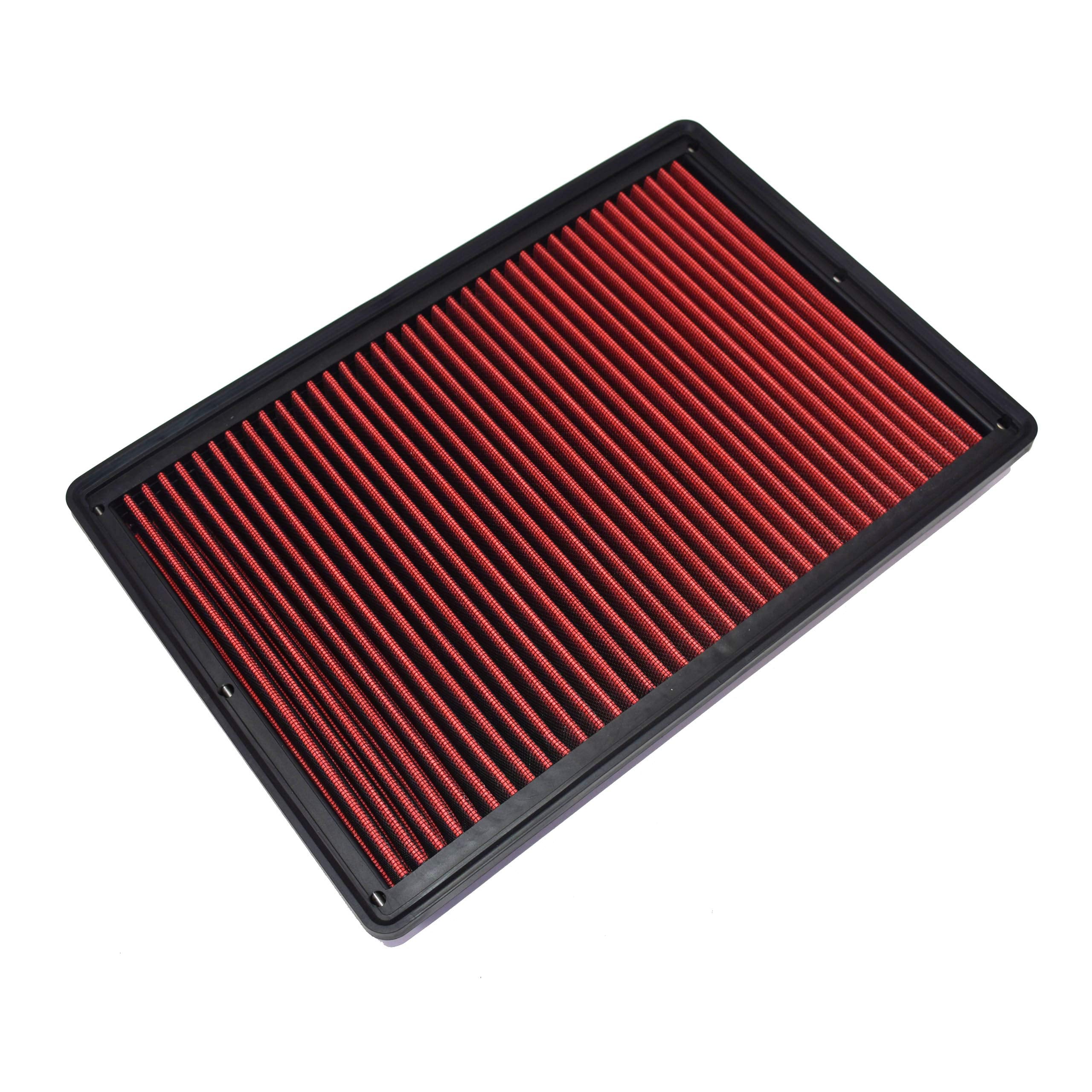 A-Team Performance - Engine Air Filter with Horsepower Booster, Washable and Reusable - Compatible with 2002-2019 Dodge Ram Truc