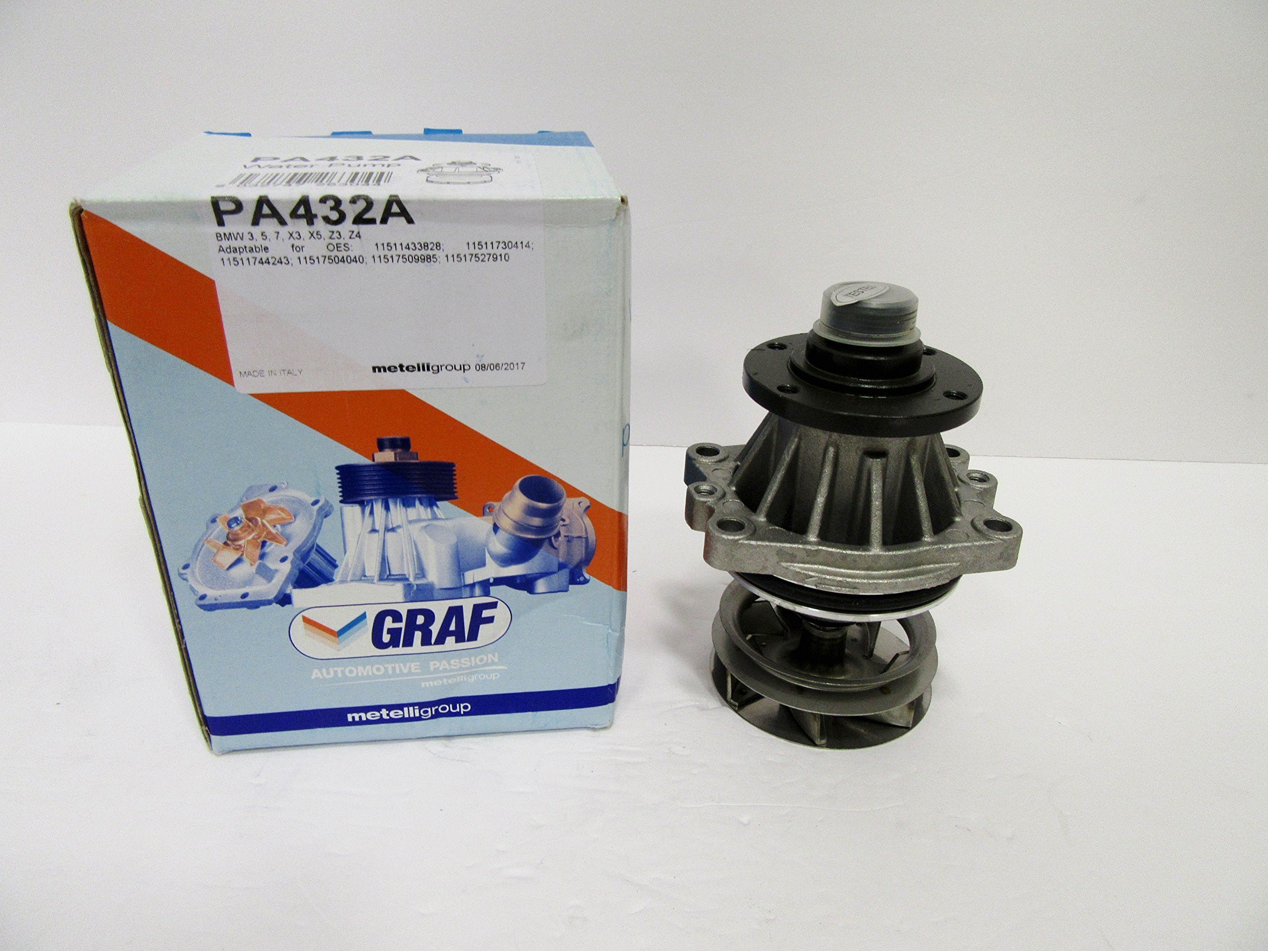 Graf Water Pump with Metal Impeller