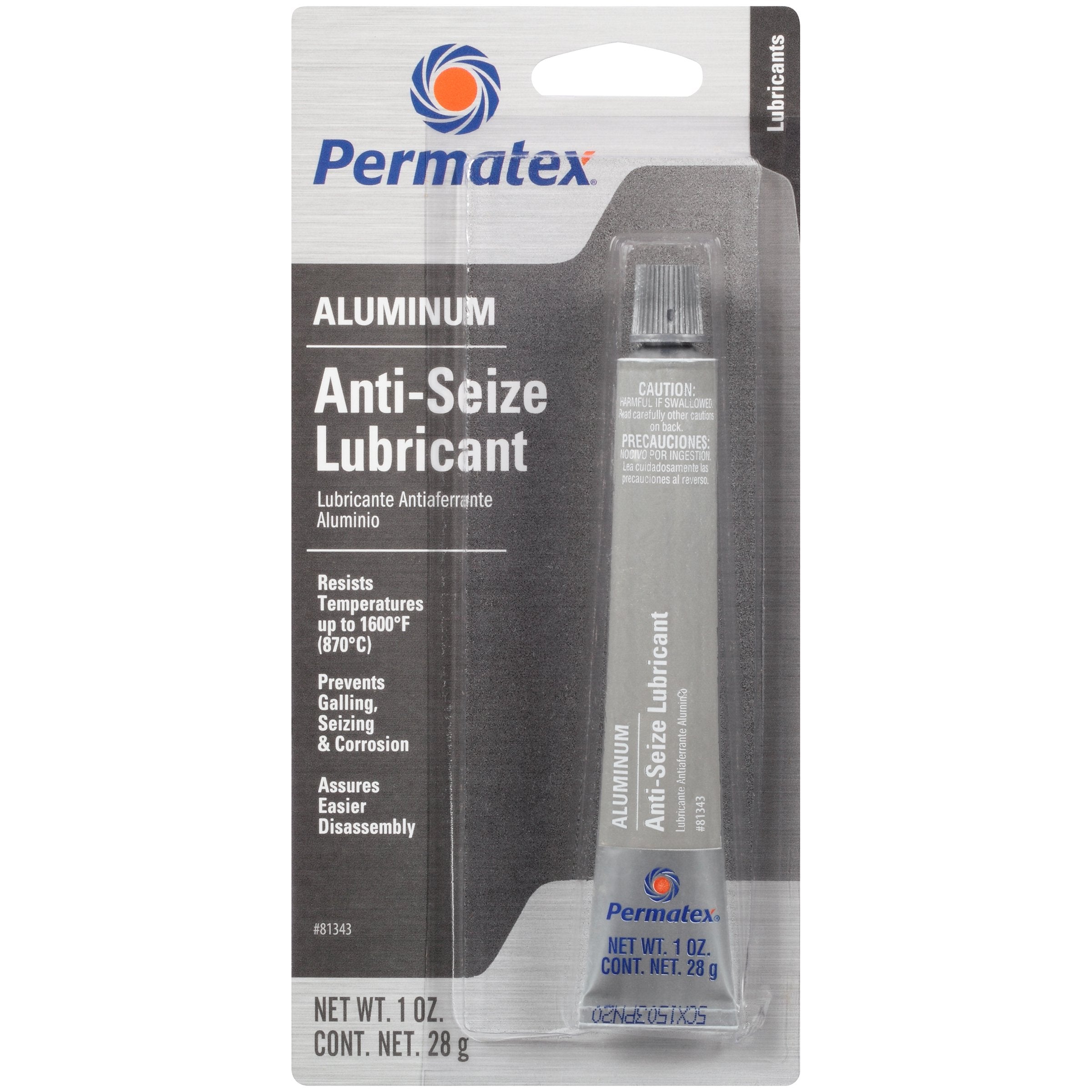 Permatex 81343-12Pk Anti-Seize Lubricant, 1 Oz. Tube (Pack Of 12)